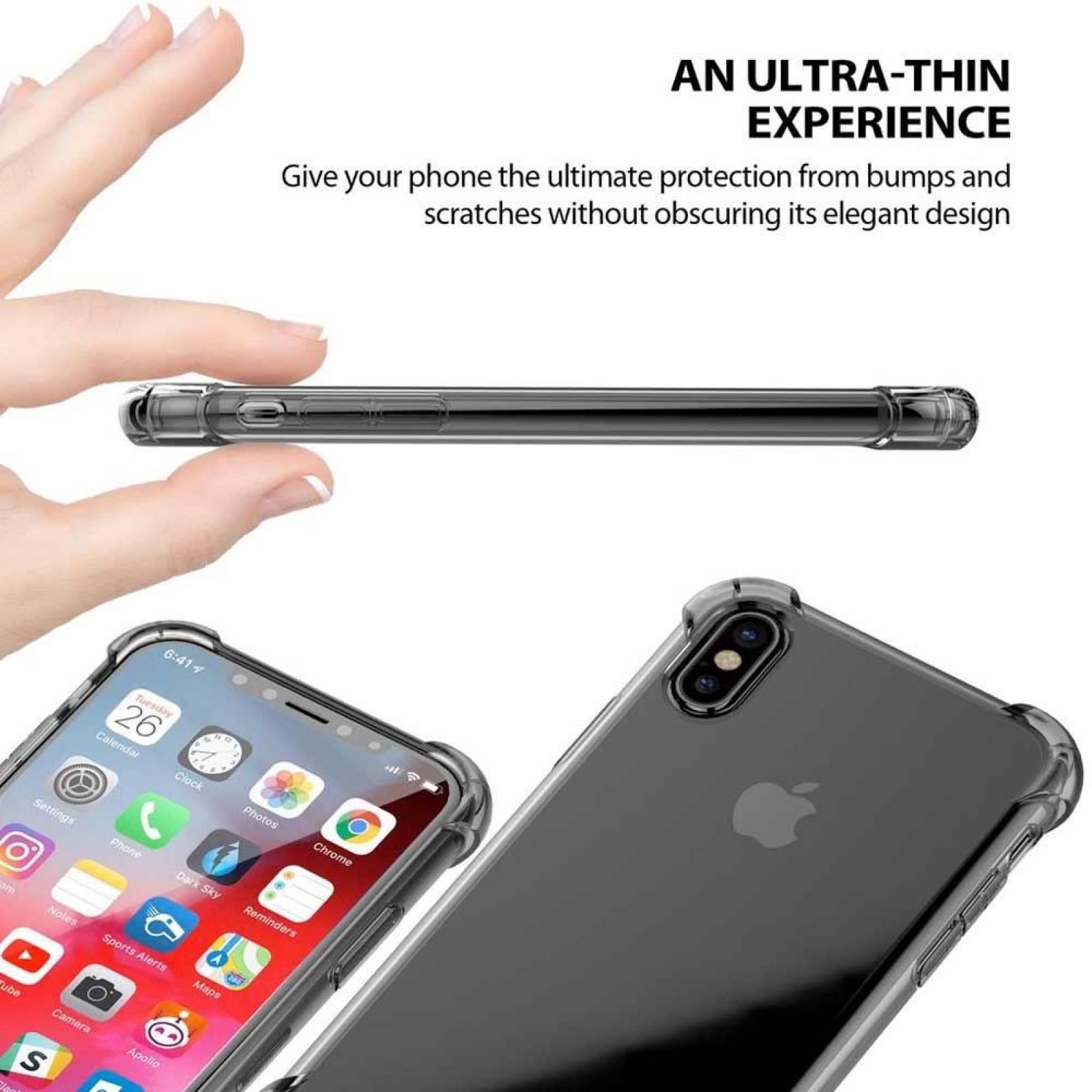 Funda ILUV Gelato para iPhone XS MAX TPU Humo Translucido 