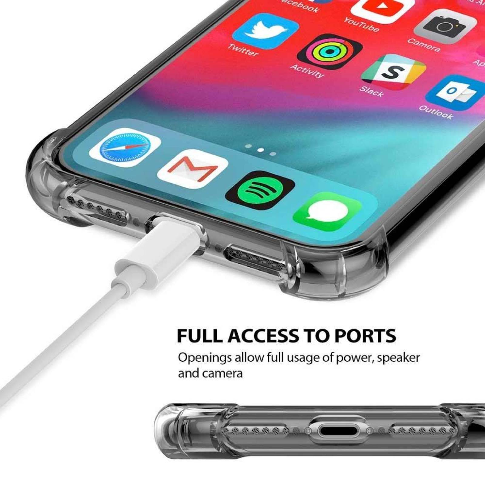 Funda ILUV Gelato para iPhone XS MAX TPU Humo Translucido 