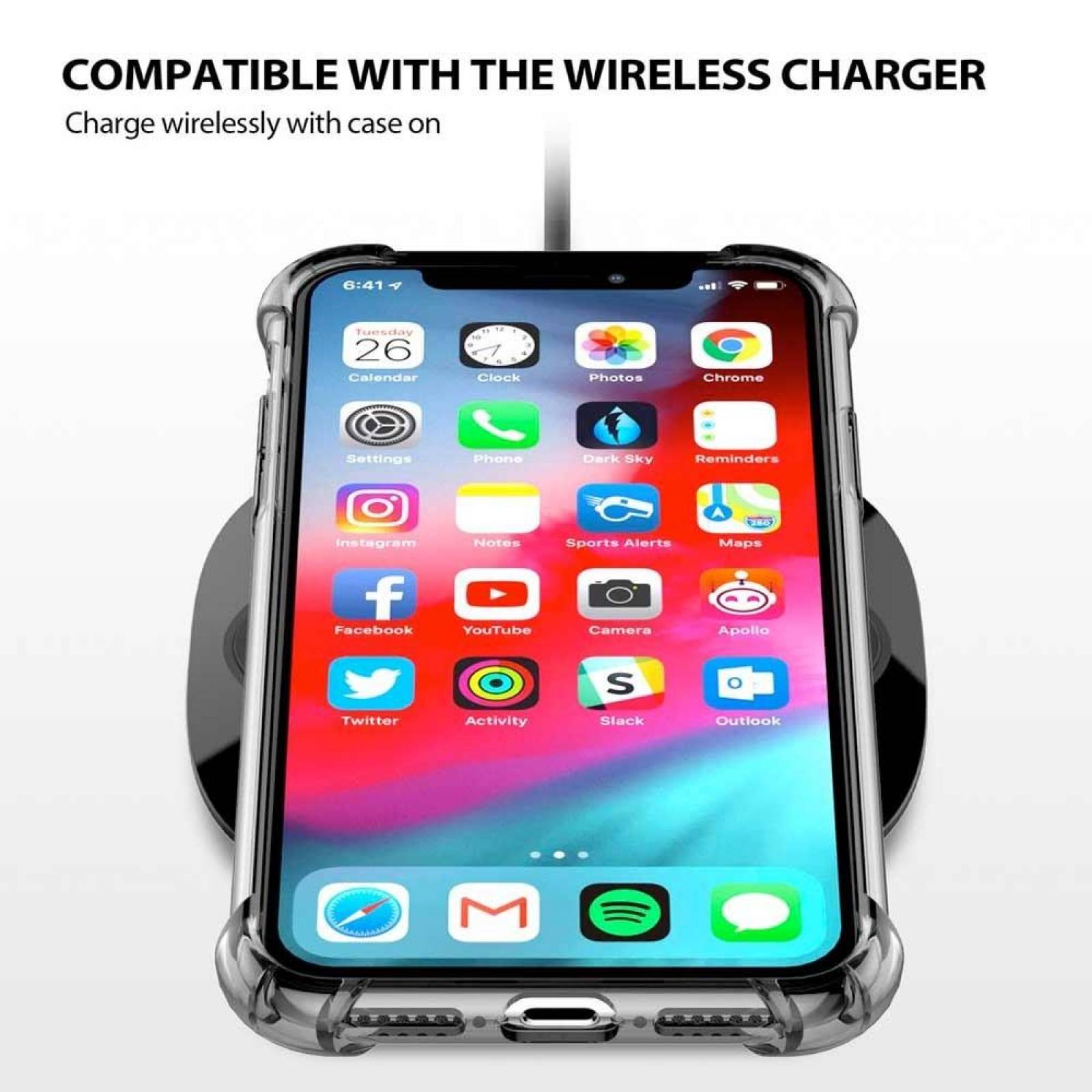 Funda ILUV Gelato para iPhone XS MAX TPU Humo Translucido 
