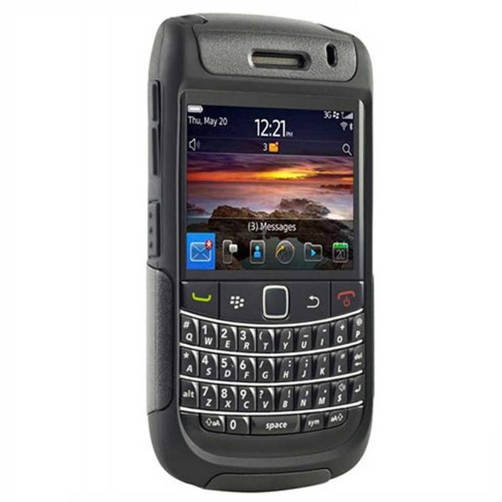 . Funda OTTERBOX Commuter para Blackberry 9700 Bold 2 Negra 