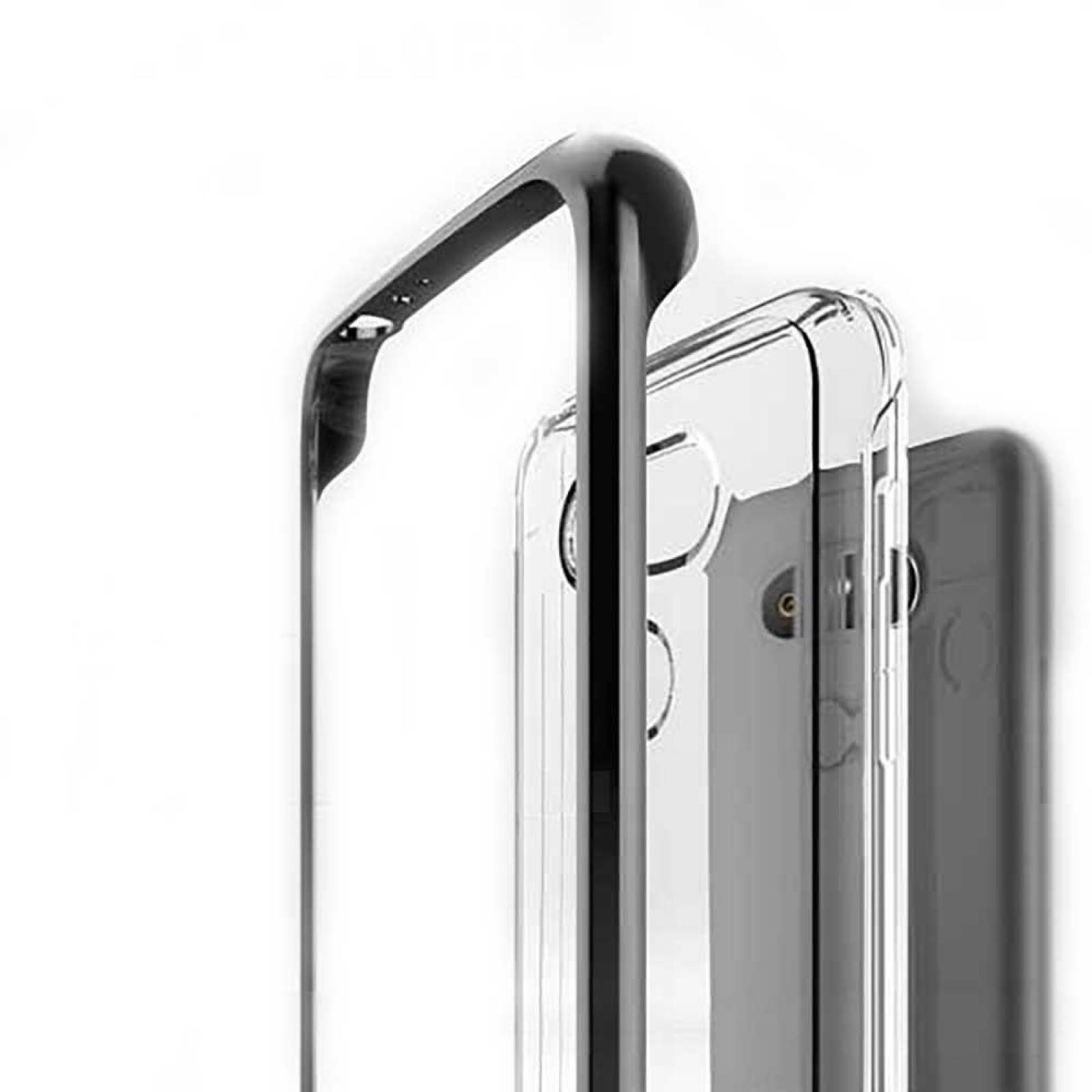 . Funda CASEOLOGY Skyfall Gris para LG G5 Transparente 