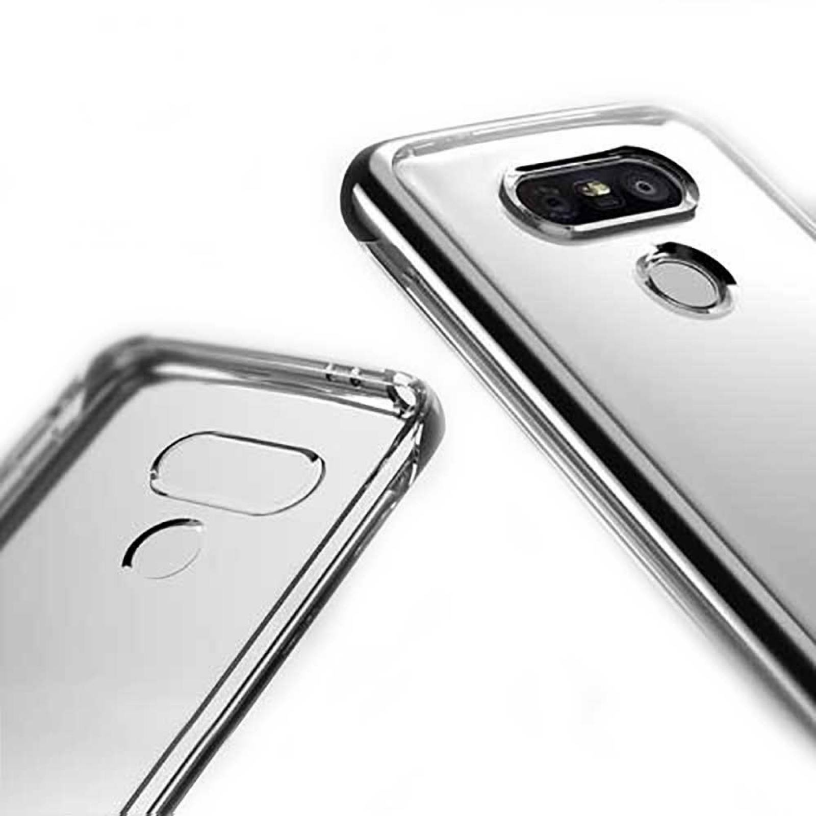 . Funda CASEOLOGY Skyfall Gris para LG G5 Transparente 