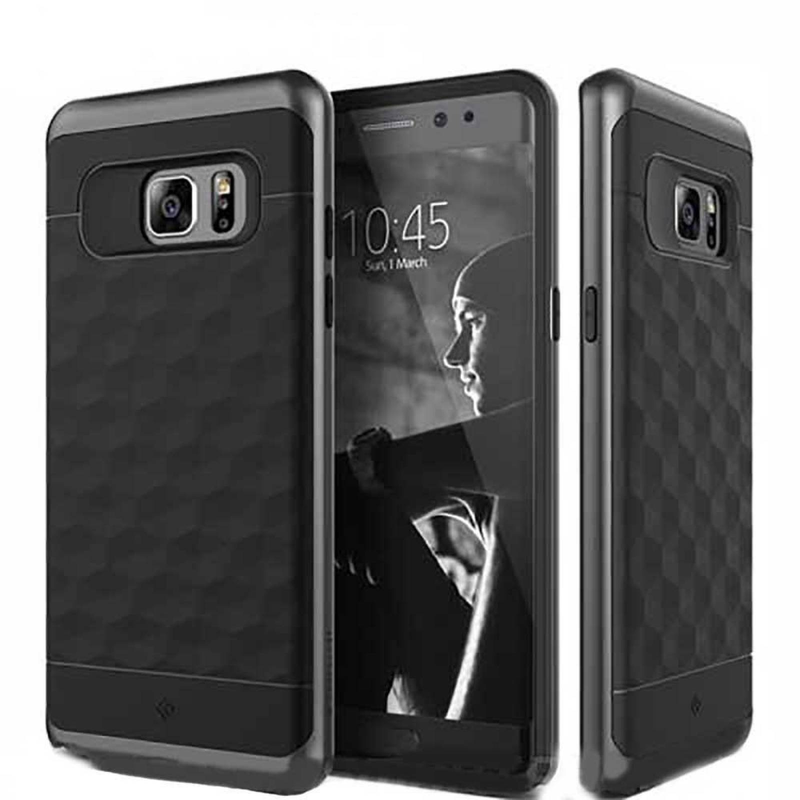 . Funda CASEOLOGY Parallax Negra para Samsung Note 7