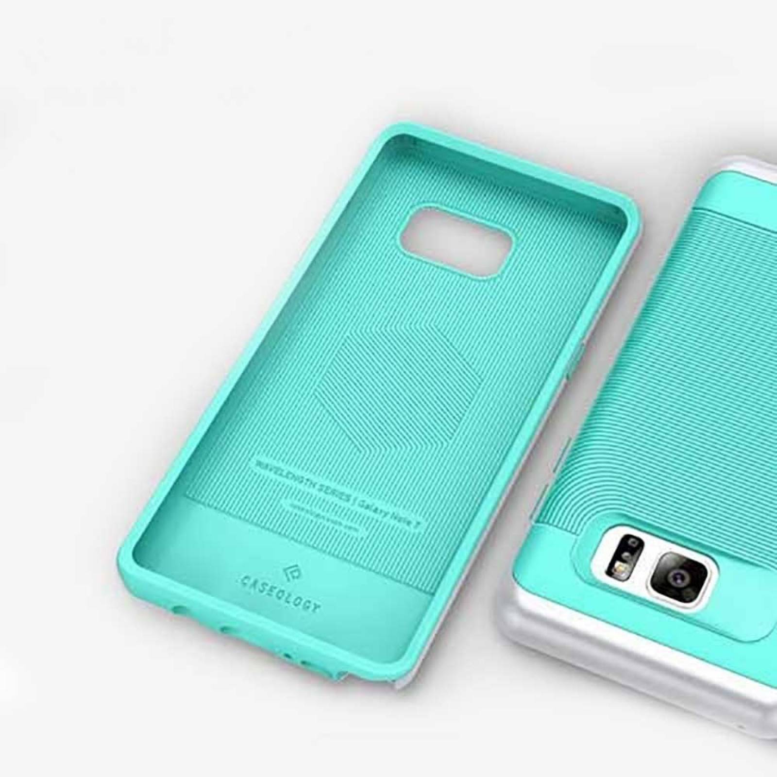 . Funda CASEOLOGY Wavelength Menta para Samsung Note 7 