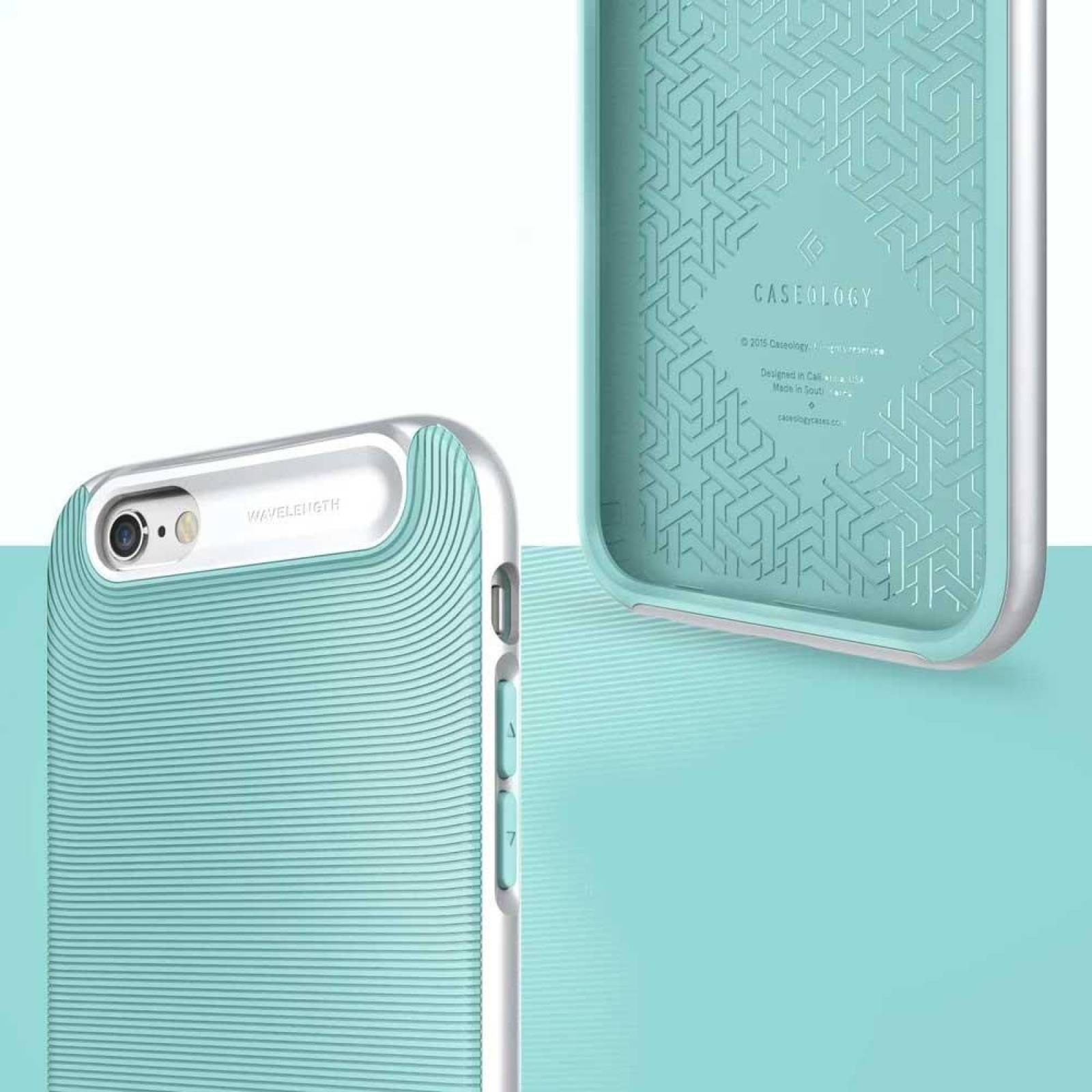 . Funda CASEOLOGY Wavelength Menta para iPhone 6 y 6s