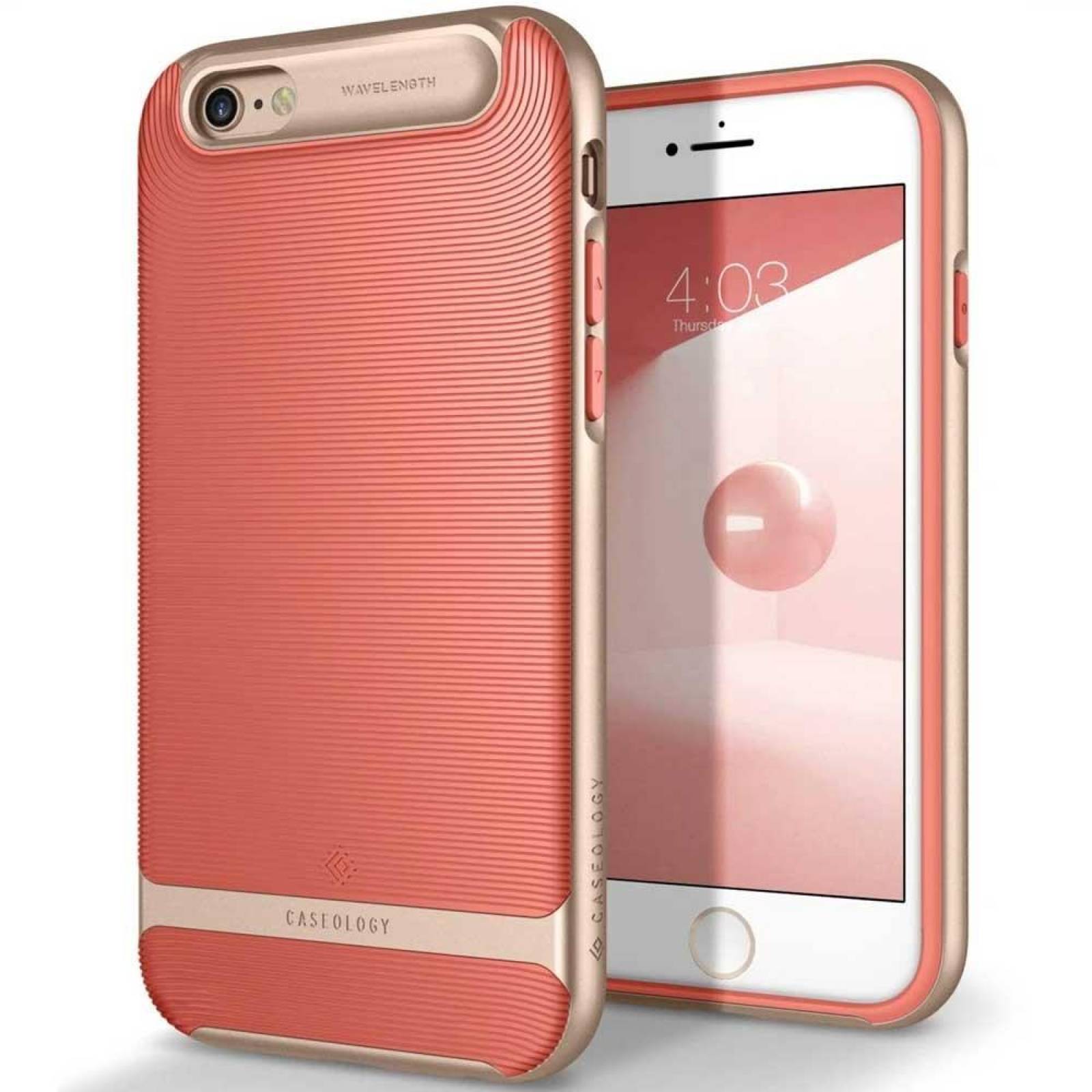 . Funda CASEOLOGY Wavelength Rosa para iPhone 6 PLUS 