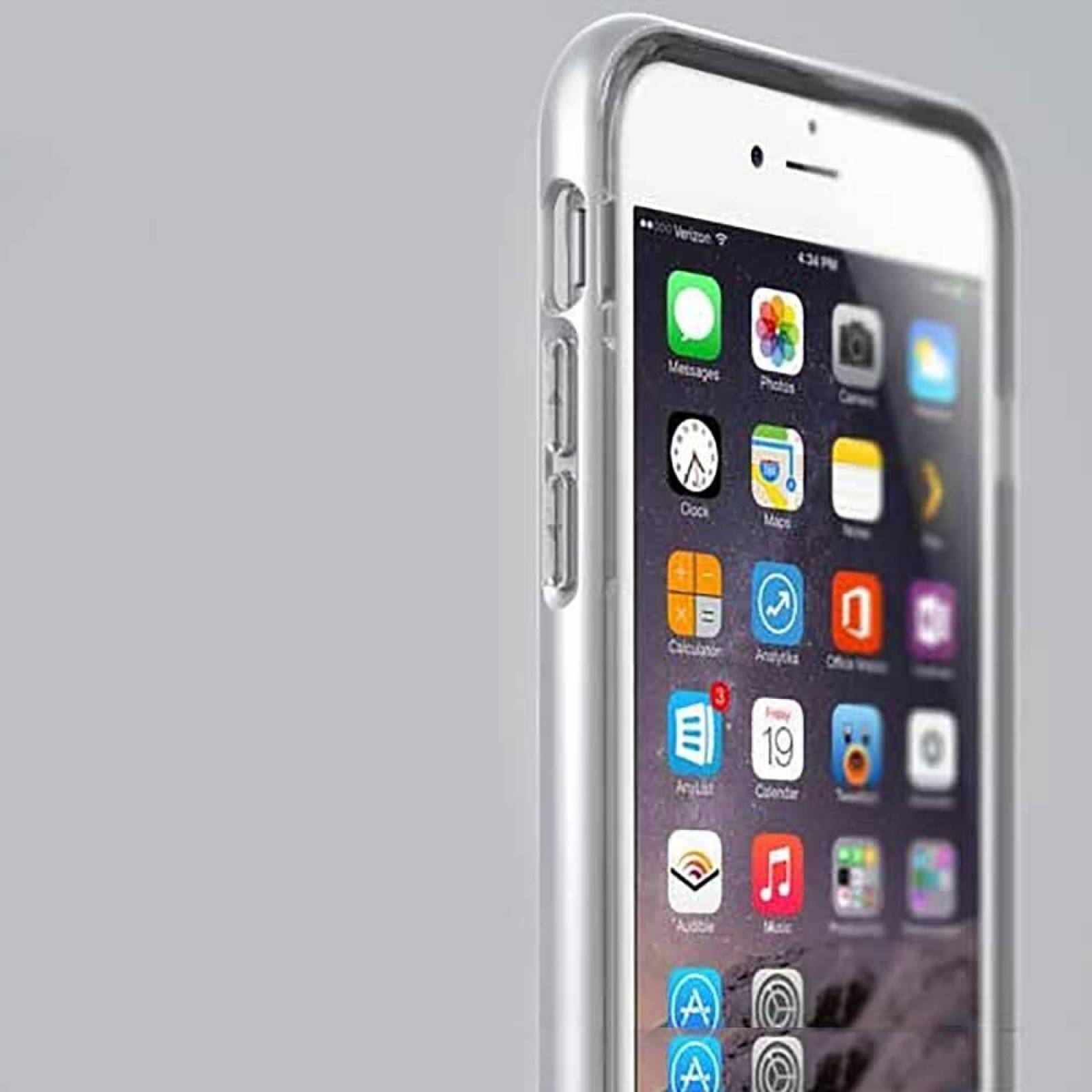 . Funda CASEOLOGY Skyfall Plata para iPhone 6 Transparente 