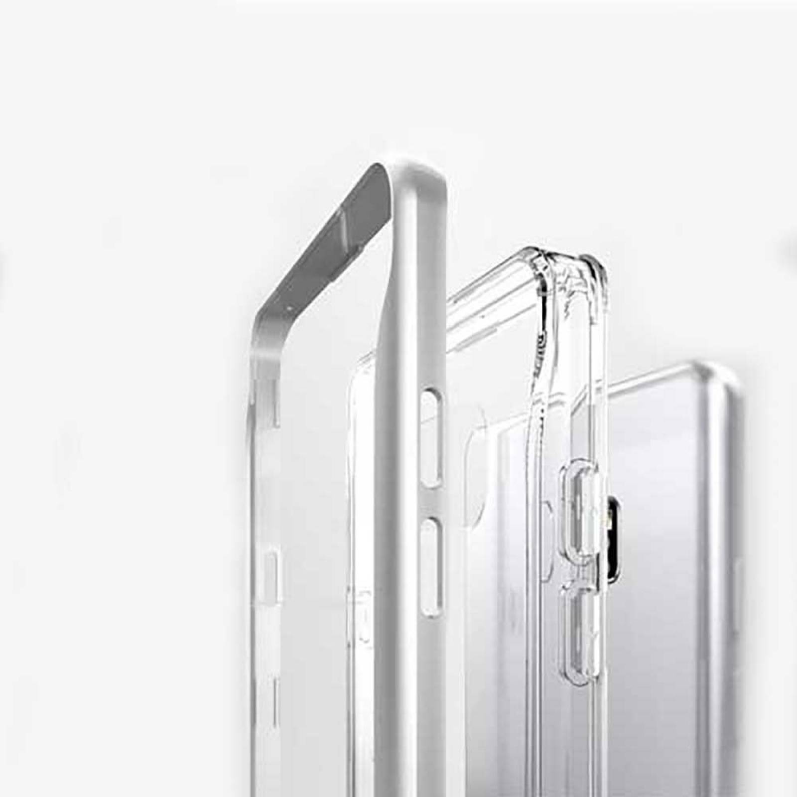 . Funda CASEOLOGY Skyfall Plata para Samsung Note 7 Transparente