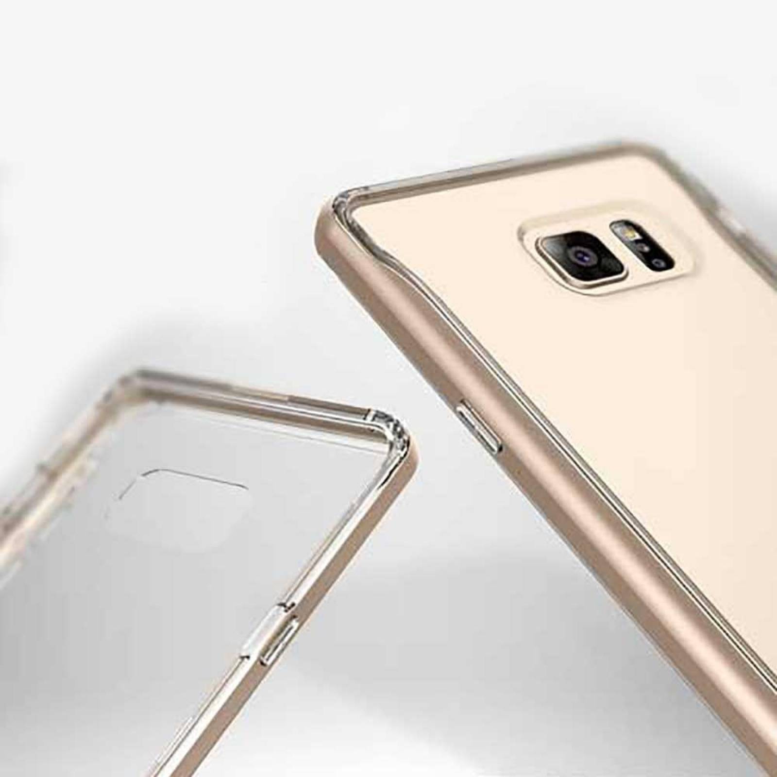 . Funda CASEOLOGY Skyfall Oro para Samsung Note 7 Transparente 