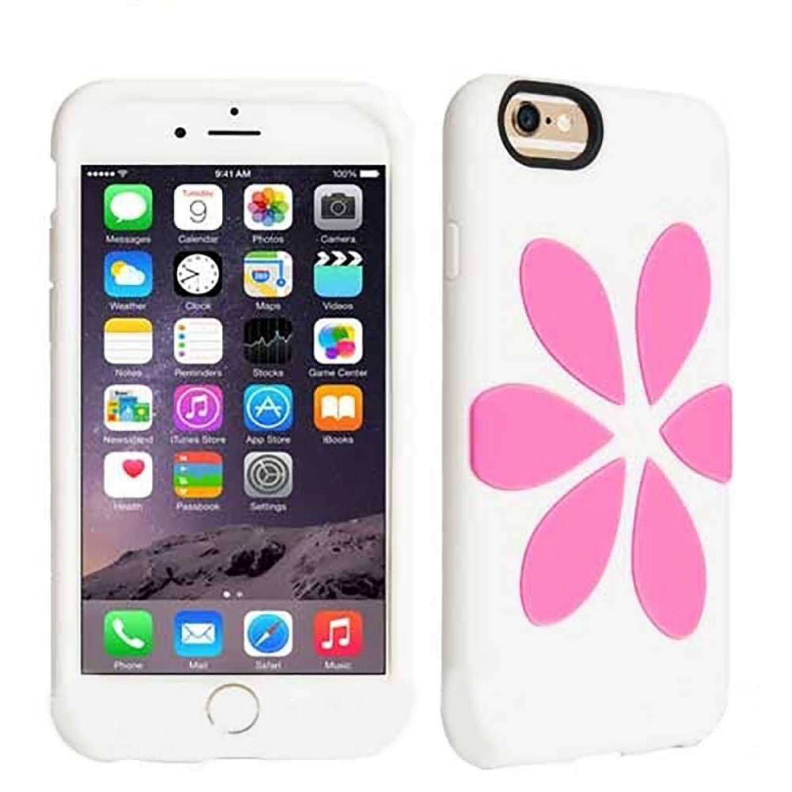 . Funda AGENT 18 para iPhone 6 y 6s Flor Rosa 