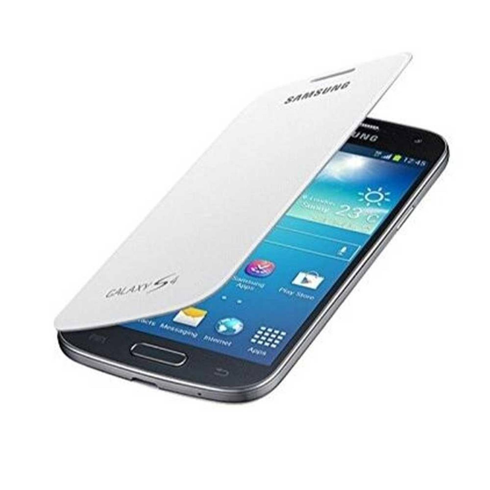 . Funda SAMSUNG para Galaxy S4 Flip Cover Blanca OEM