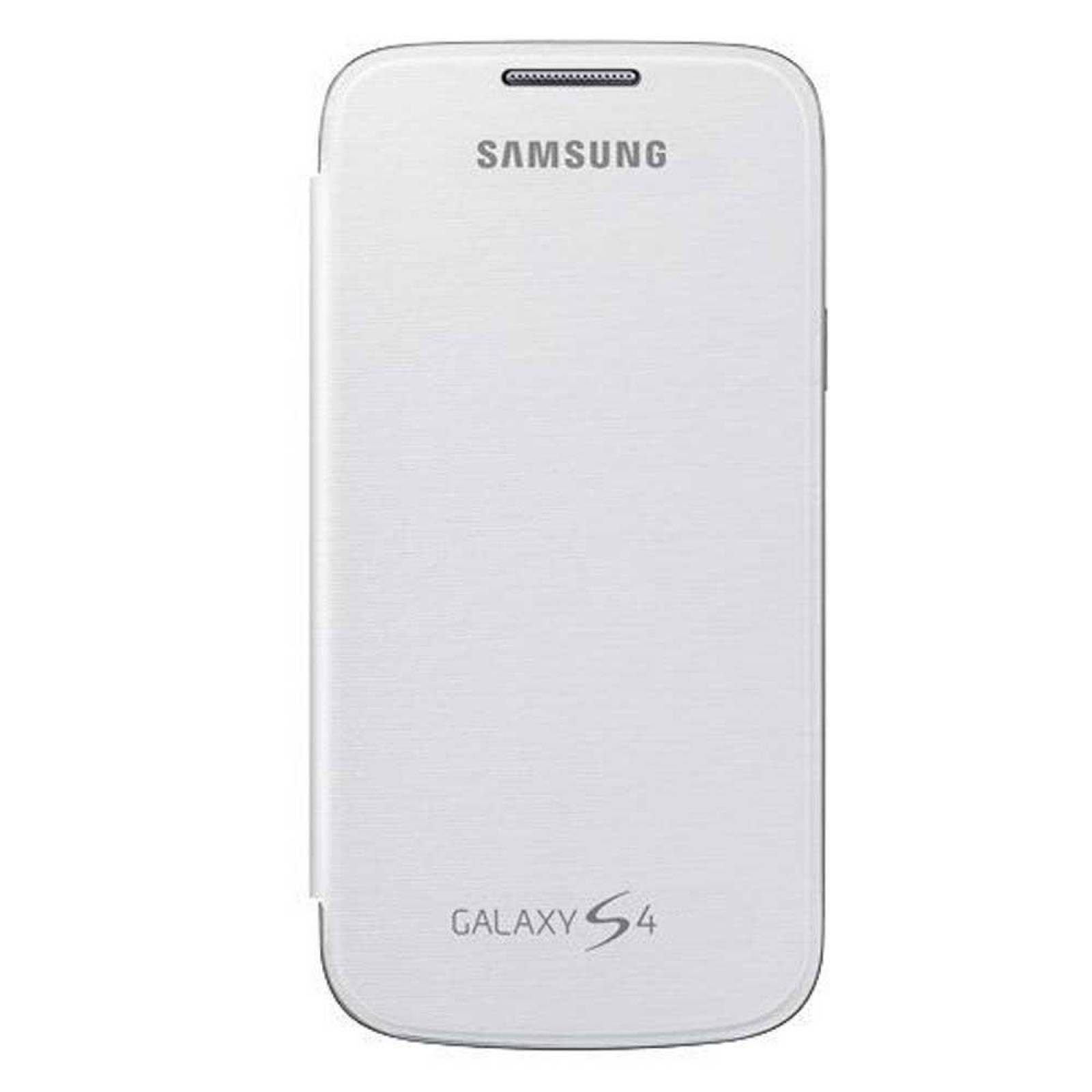 . Funda SAMSUNG para Galaxy S4 Flip Cover Blanca OEM