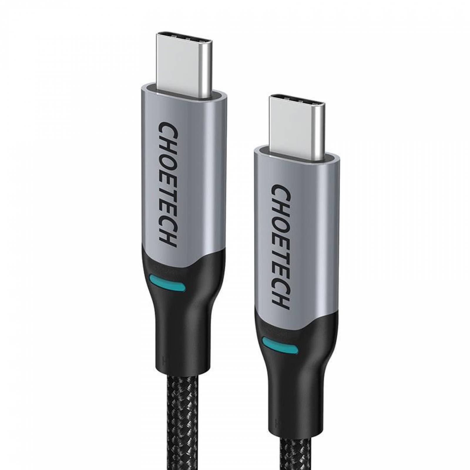 Cable Datos CHOETECH reforzado USB-C a USB-C 1.8m Universal 