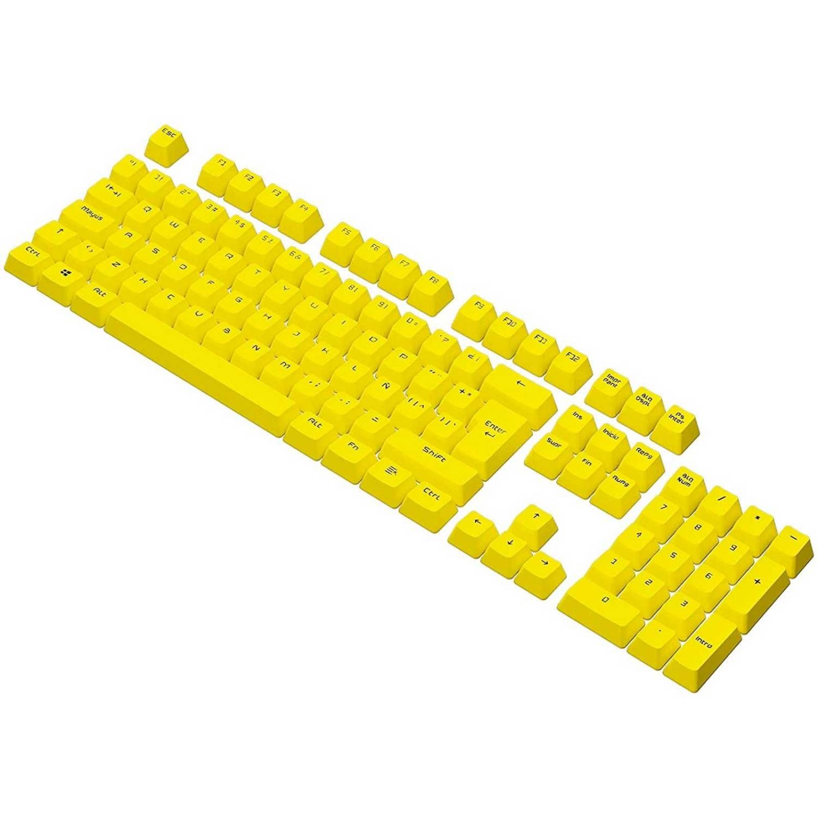 Teclas VSG Stardust Keycaps teclado de PBT Amarillo 