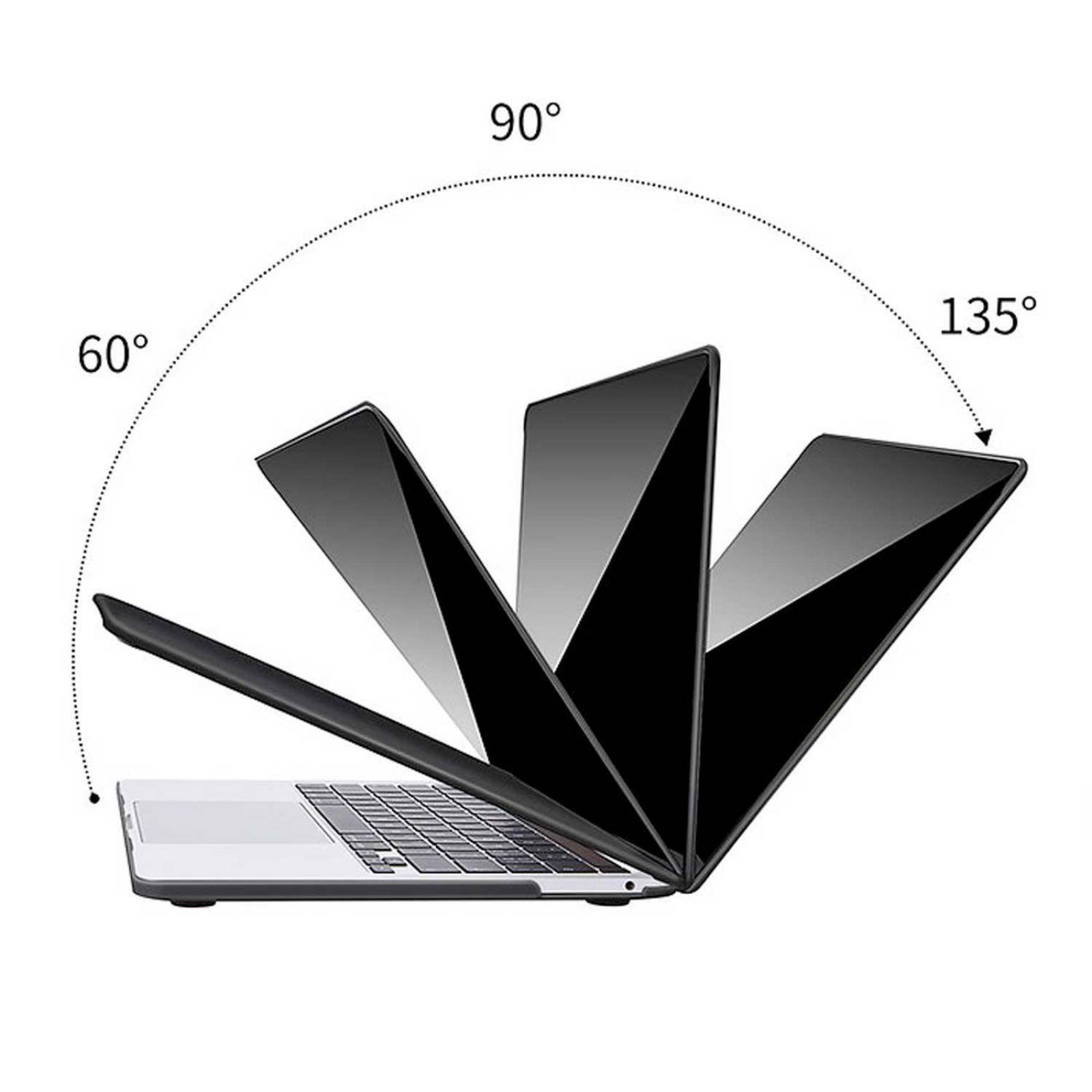 Funda TECHPROTECTUS para MacBook Pro 14 release 2021 A2442 Negra 