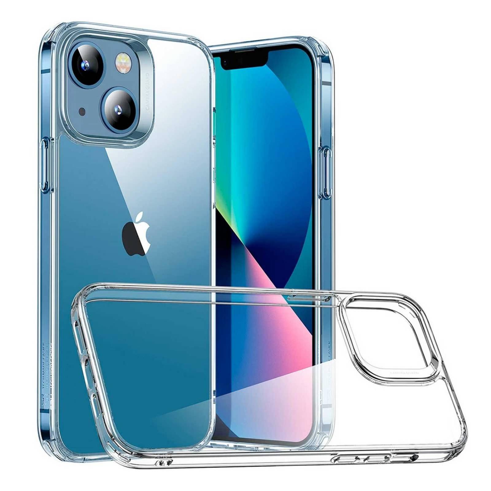 Funda ESR Hybrid case para iPhone 14 y 13 Transparente 