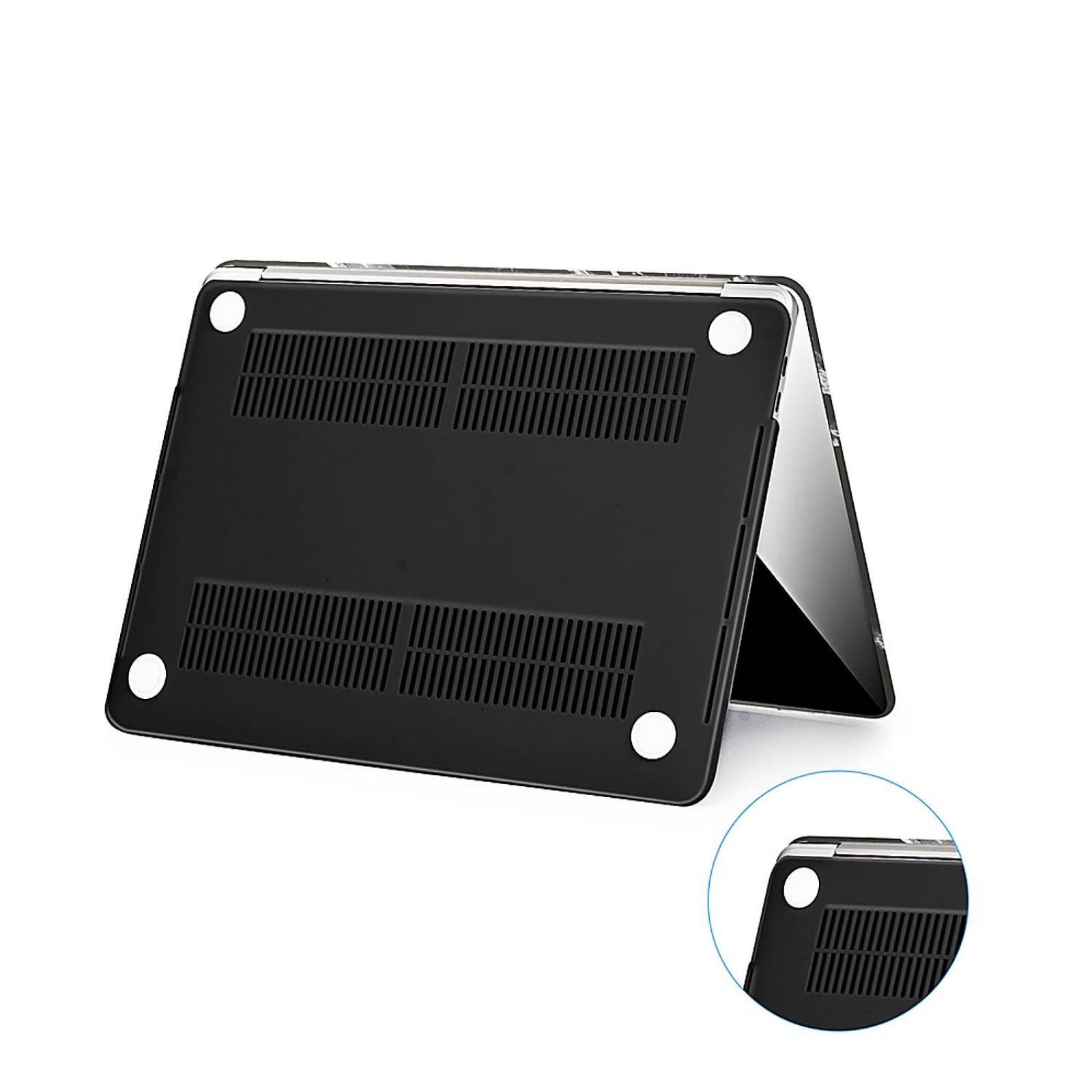 Funda TECHPROTECTUS para MacBook Air 13 Marmol Negro release 2020 2019 2018 A2337 A2179 A1932