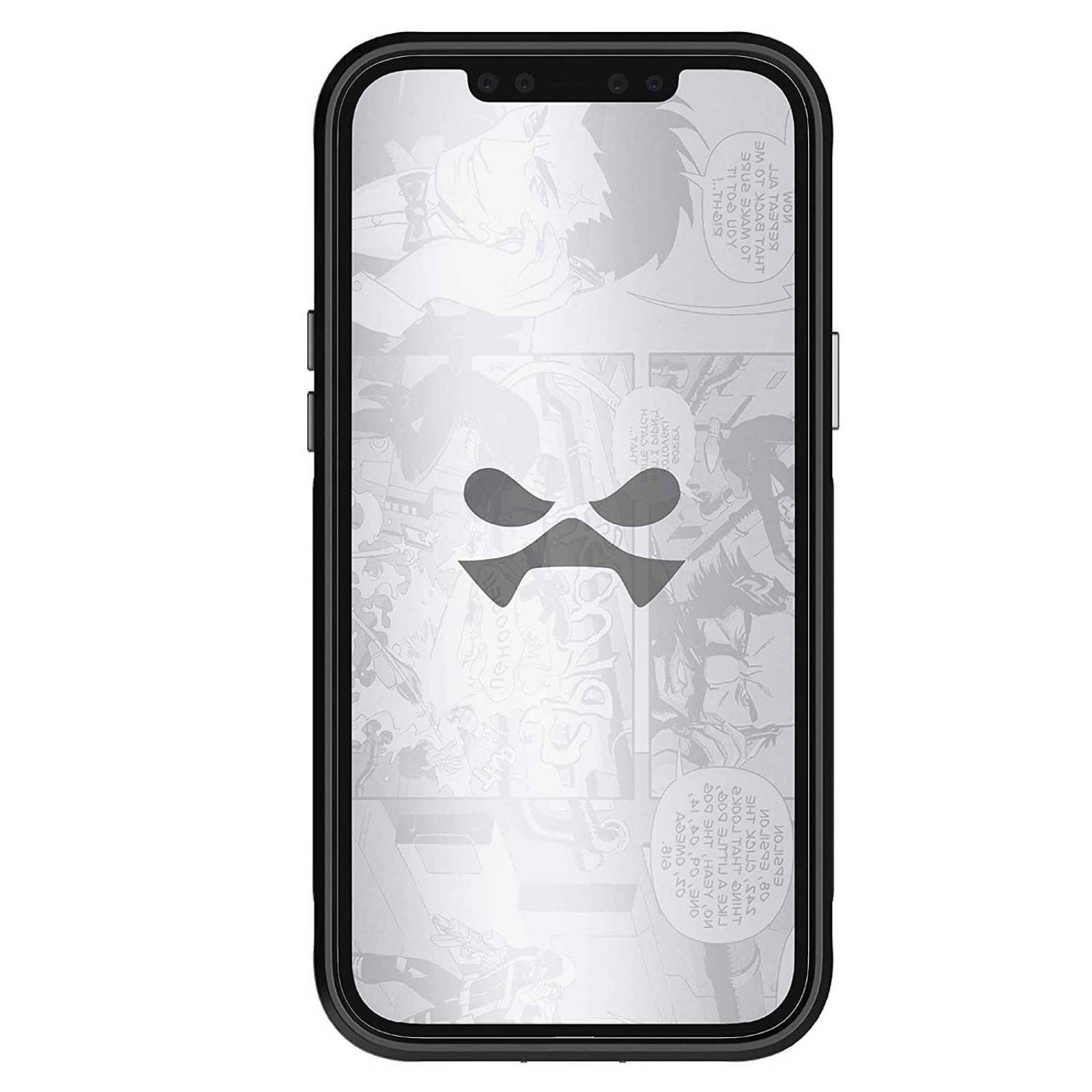 Funda GHOSTEK Atomic para iPhone 12 PRO MAX Aluminio Negra transparente 