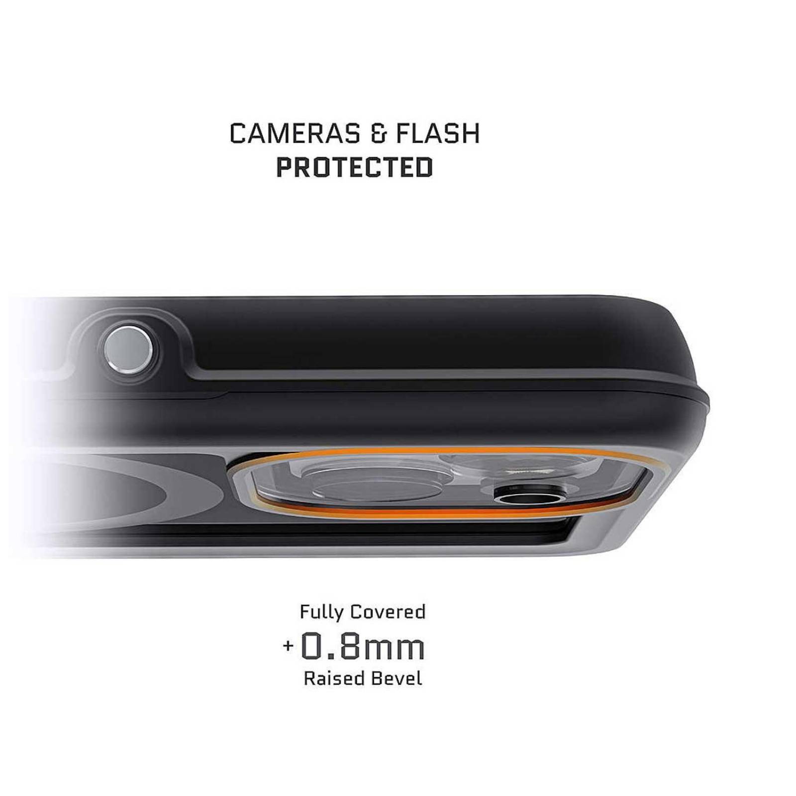 Funda GHOSTEK Nautical para iPhone 13 MINI Negra MagSafe contra agua 