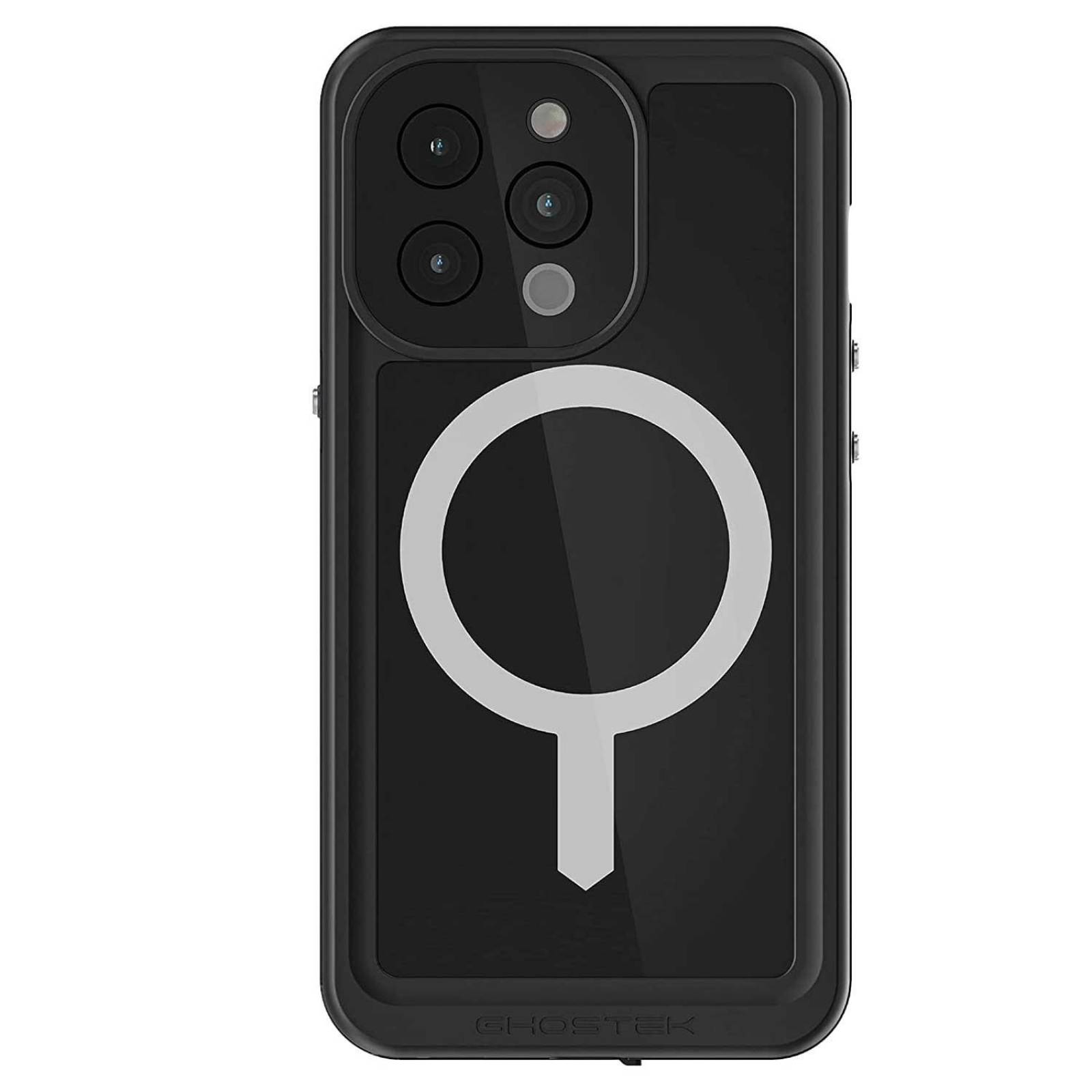 Funda GHOSTEK Nautical para iPhone 13 PRO MAX Negra MagSafe contra agua 