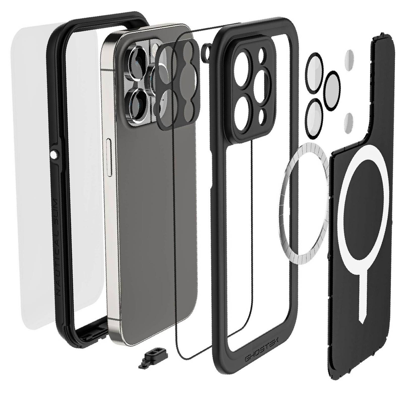 iPhone 14 PRO Negra MagSafe contra agua