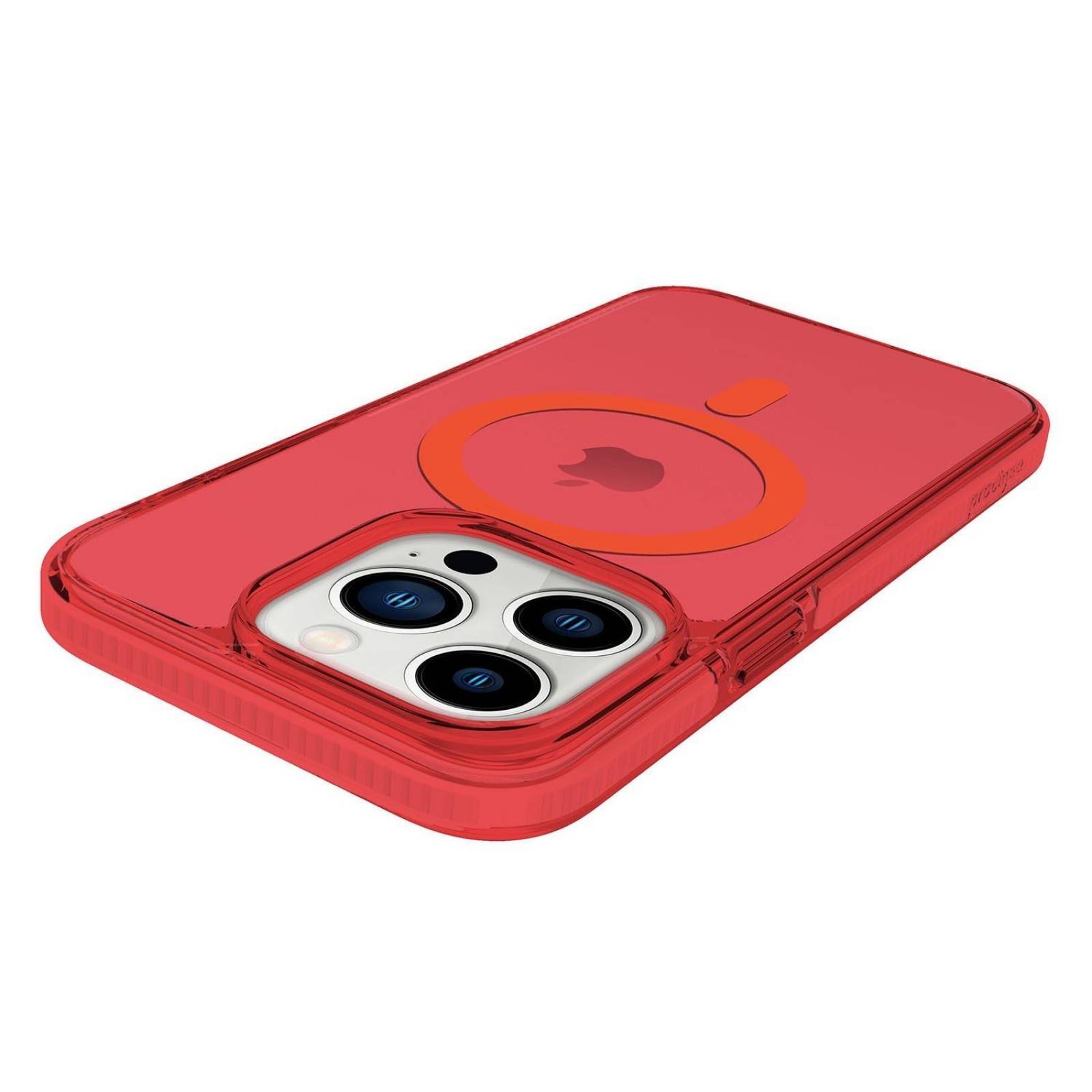 Funda iPhone 15 Pro Silicona MagSafe Rojo Epico