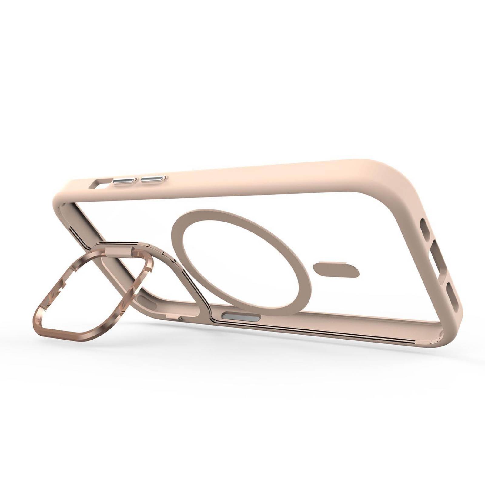Funda PRODIGEE Kickit Magsafe para iPhone 14 PRO MAX Rosa Trans 