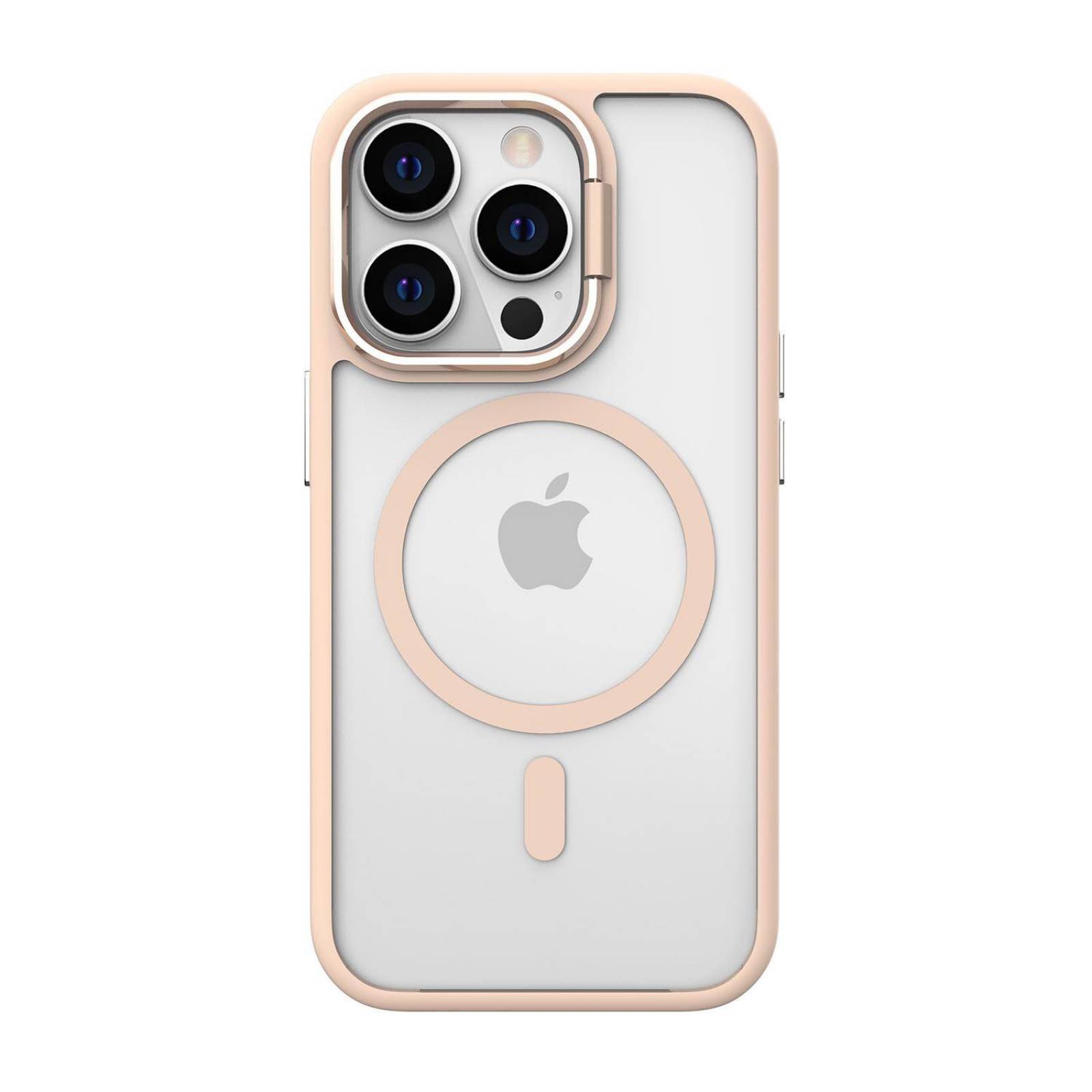 Funda PRODIGEE Kickit Magsafe para iPhone 14 PRO MAX Rosa Trans 