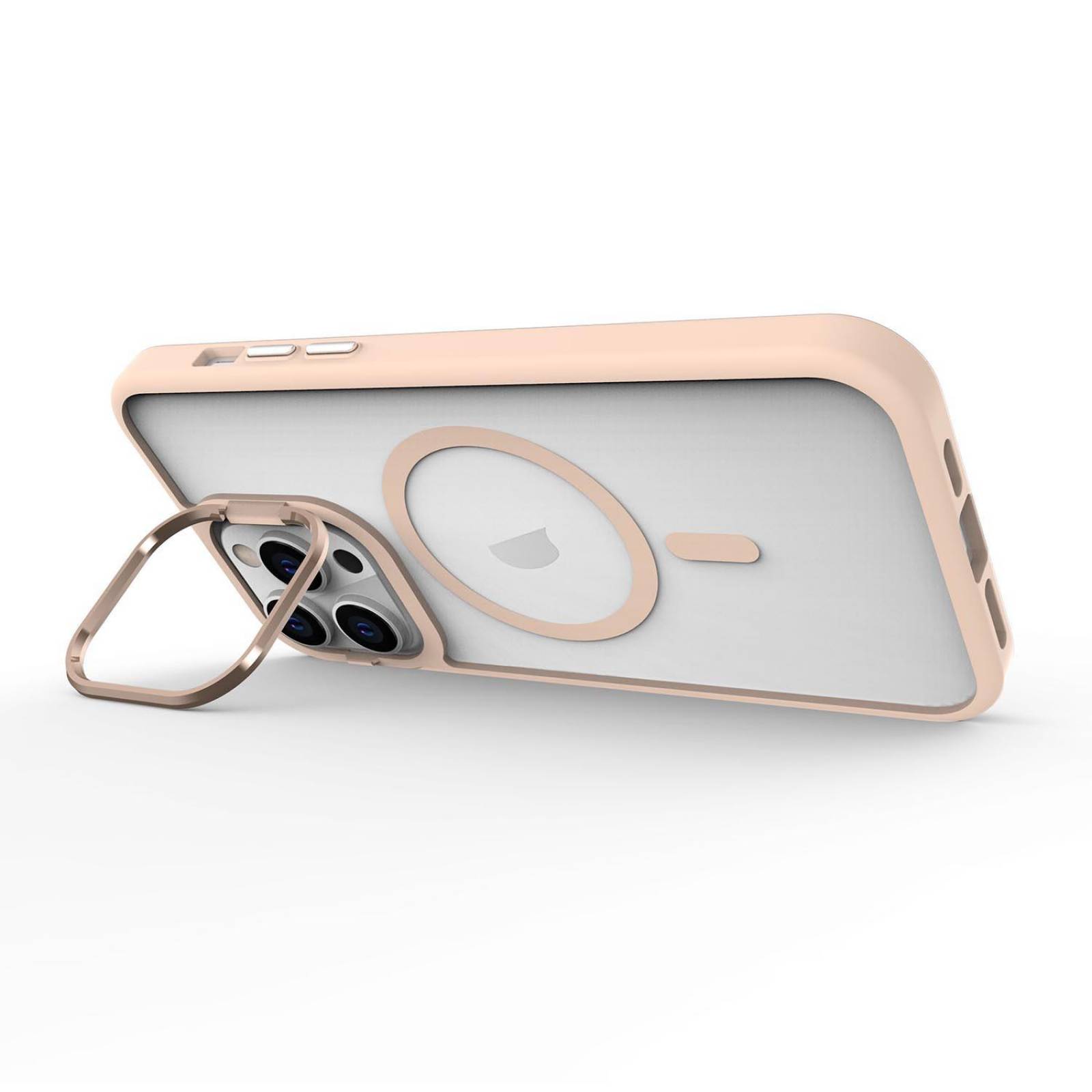 Funda PRODIGEE Kickit Magsafe para iPhone 14 PRO MAX Rosa Trans 