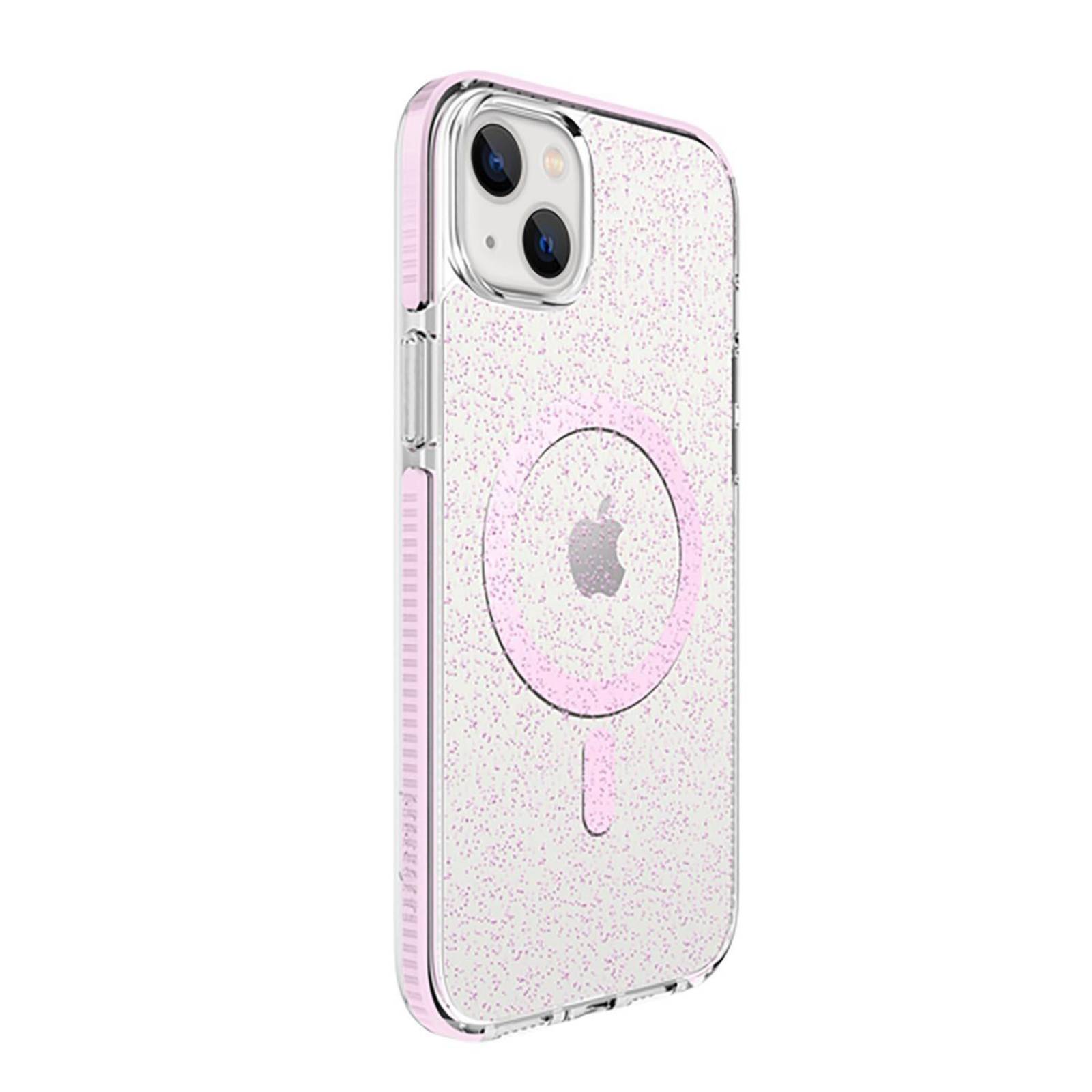 Funda PRODIGEE SuperStar Mag para iPhone 14 PLUS Rosa Brillos 