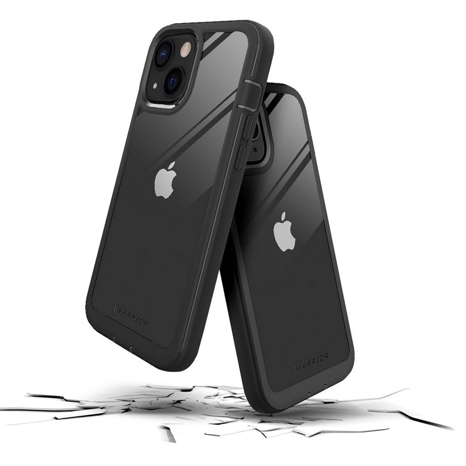 . Funda PRODIGEE Warrior para iPhone 13 PRO MAX Transparente Negra 