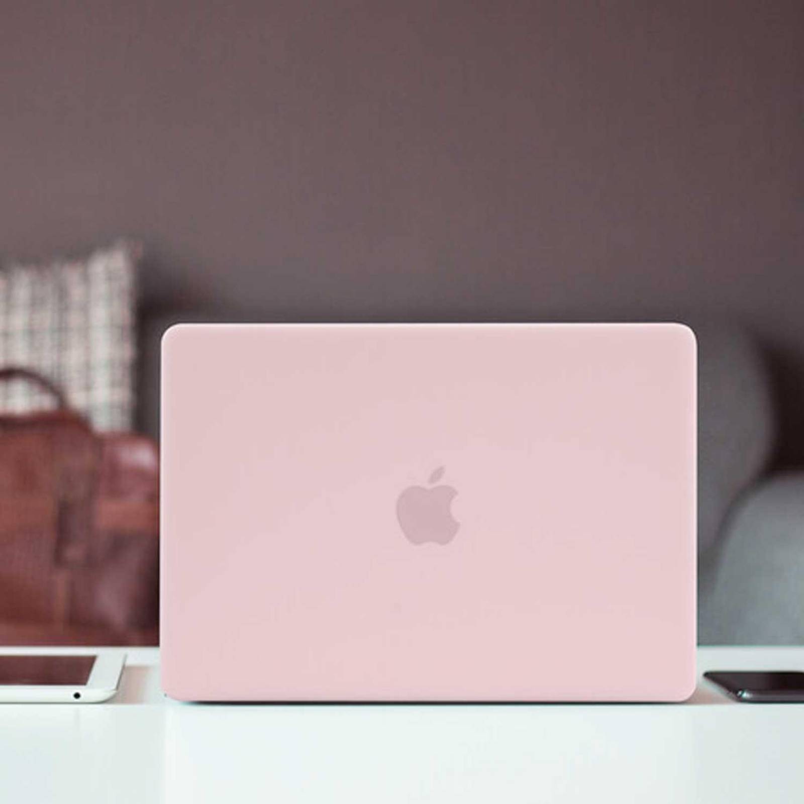 Funda TECHPROTECTUS para MacBook Air M2 Rosa release 2022 A2681 
