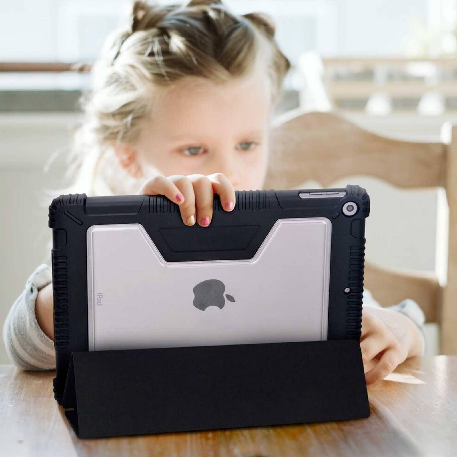 . Funda TECHPROTECTUS uso rudo para iPad MINI 6 Negra A2567 A2568 A2569 