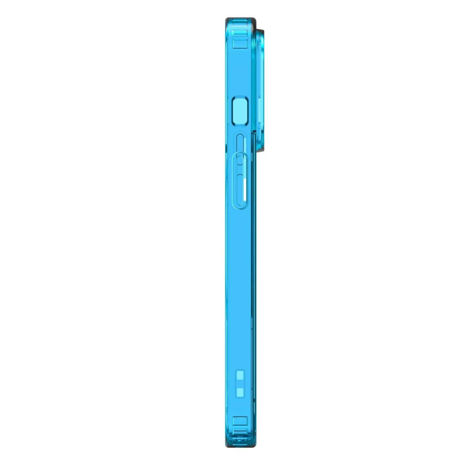 Funda PUREGEAR Slimshell MagSafe para iPhone 14 PRO Azul Transparente 