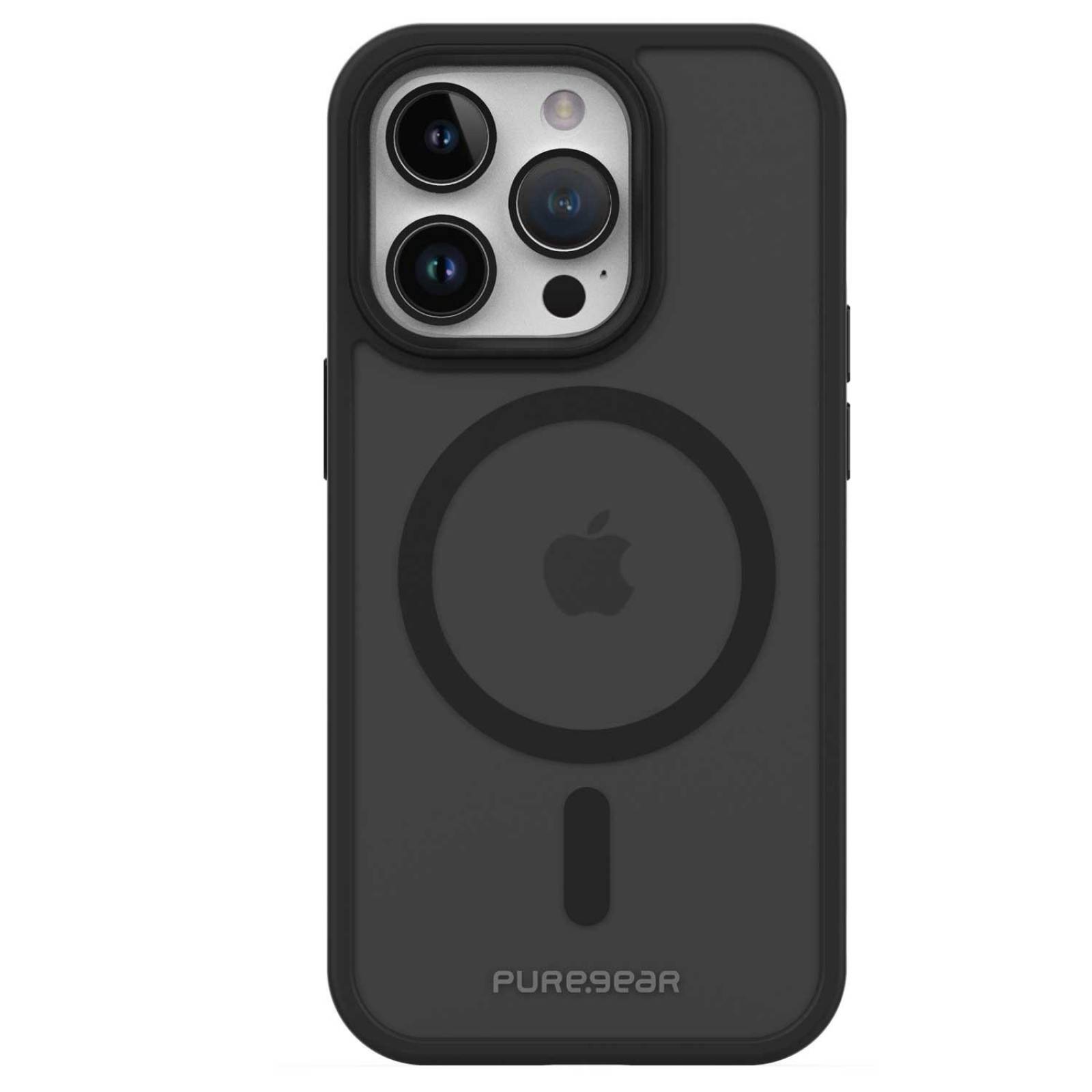 Funda PUREGEAR Slimshell Pro MagSafe para iPhone 14 PRO MAX Negro Translucido 