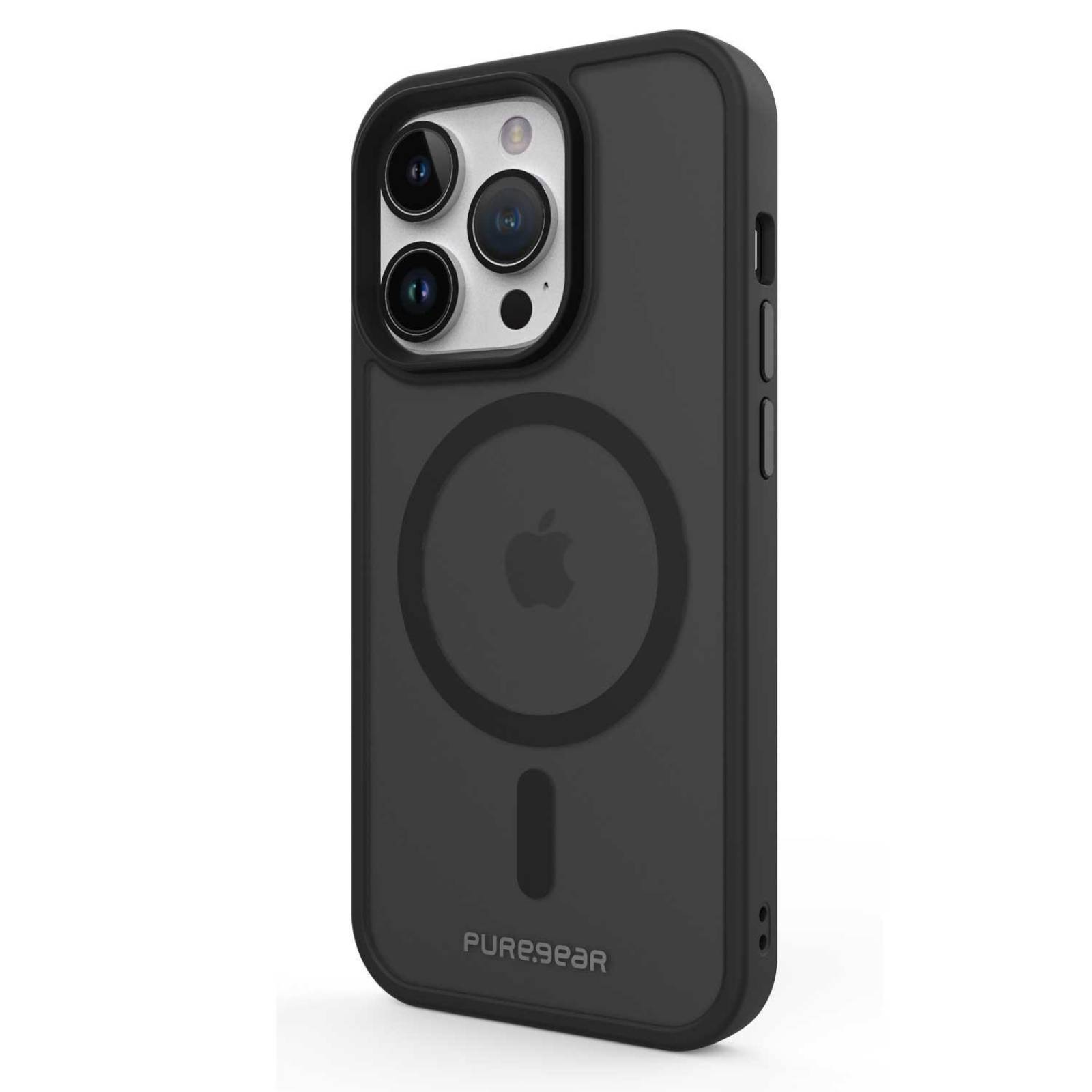 Funda PUREGEAR Slimshell Pro MagSafe para iPhone 14 PRO MAX Negro Translucido 