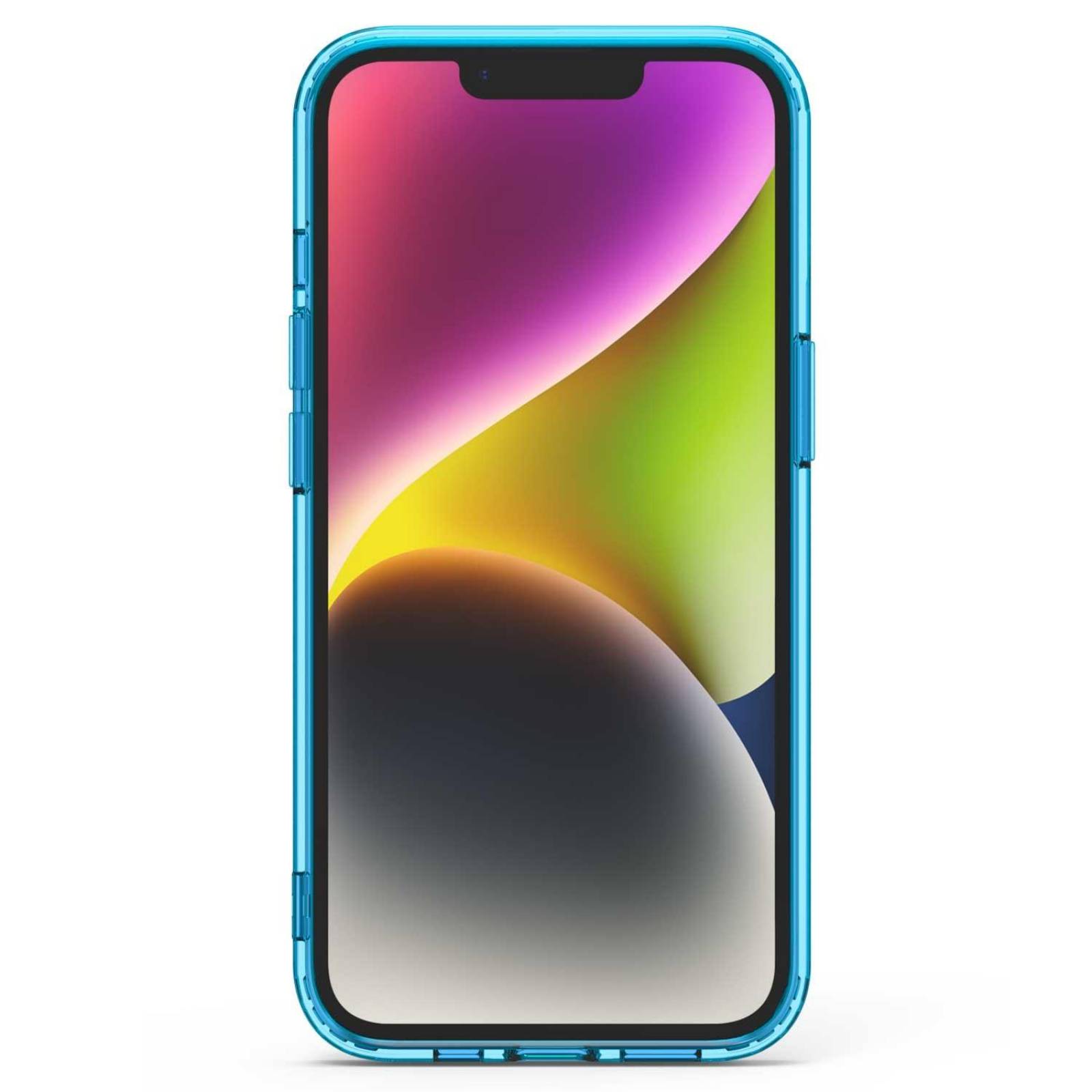 Funda PUREGEAR Slimshell MagSafe para iPhone 14 Azul Transparente 