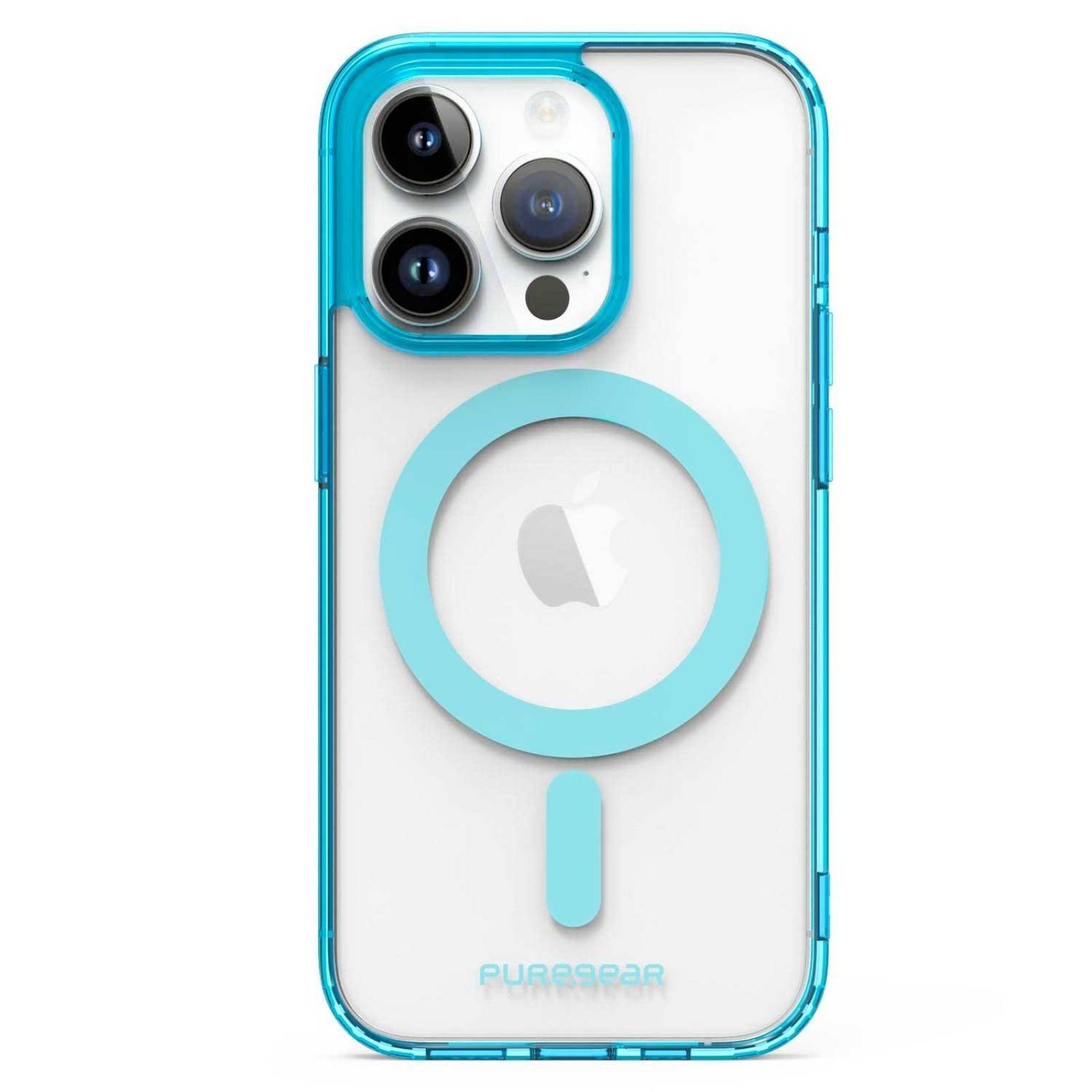 PureGear, . Funda PUREGEAR Slimshell MagSafe para iPhone 14 PRO MAX Rosa  Transparente, TODOparaSMARTPHONES