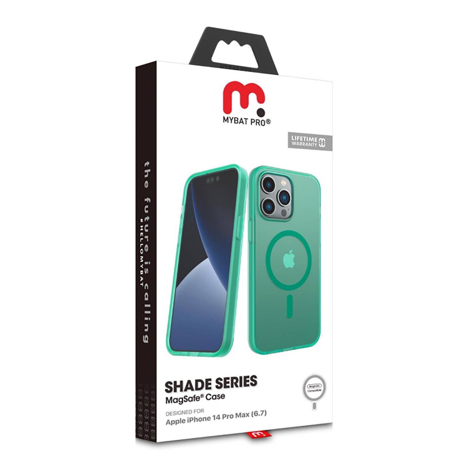 Funda MYBAT Shade con MagSafe para iPhone 14 PRO MAX - Menta 