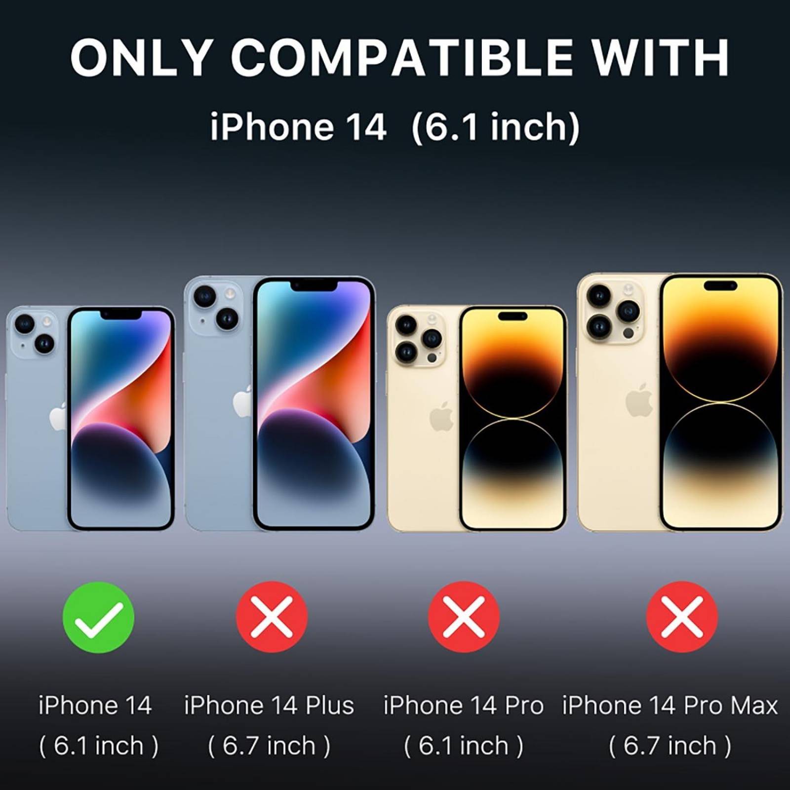 Funda MYBAT Stealth para iPhone 14 - Verde Camuflaje 