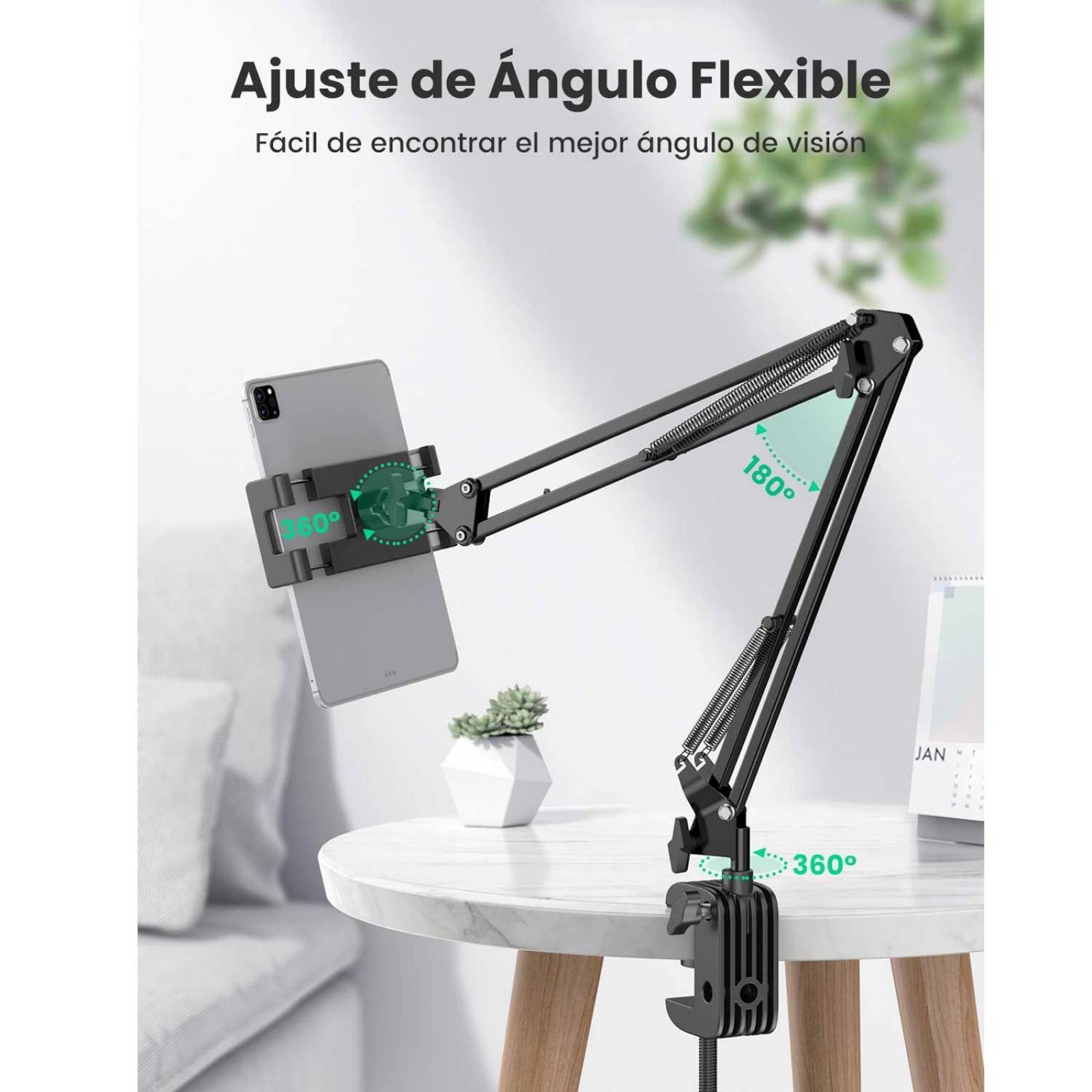 Soporte UGREEN Universal para Tablets con tornillo para escritorio o mesa 