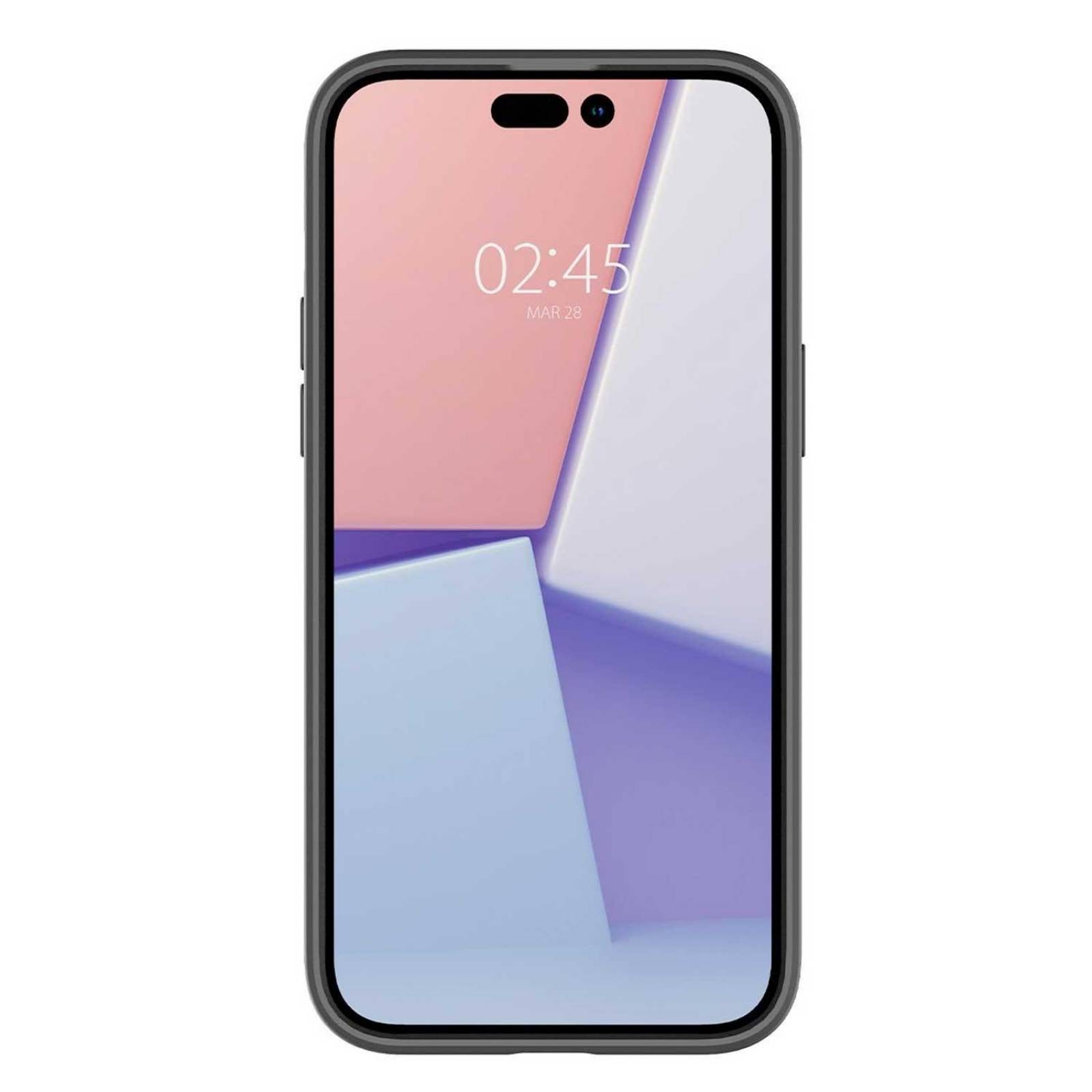 Funda SPIGEN Crystal Hybrid para iPhone 14 PLUS Transp Negro Mate 