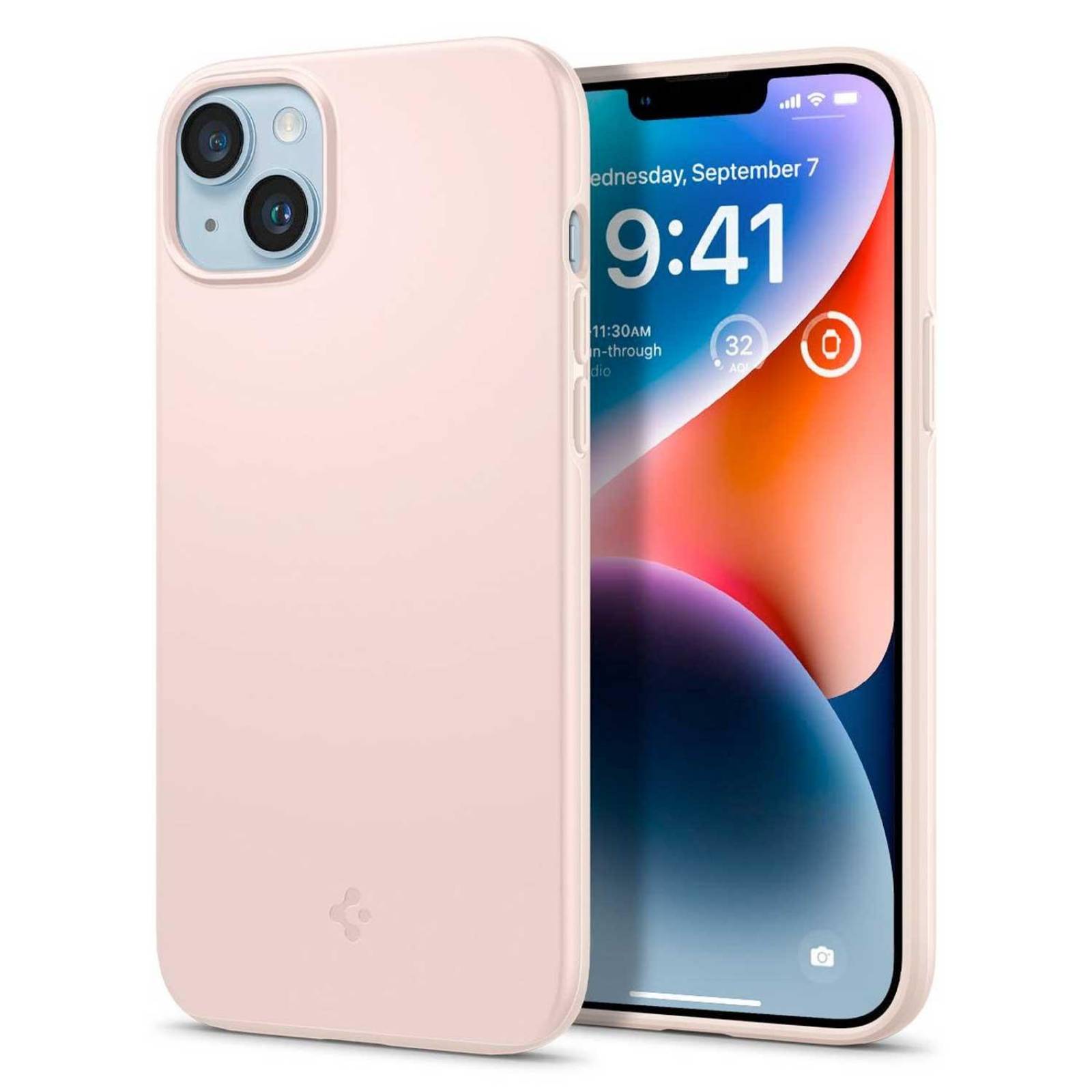 Funda SPIGEN Thin Fit para iPhone 14 PLUS Rosa 