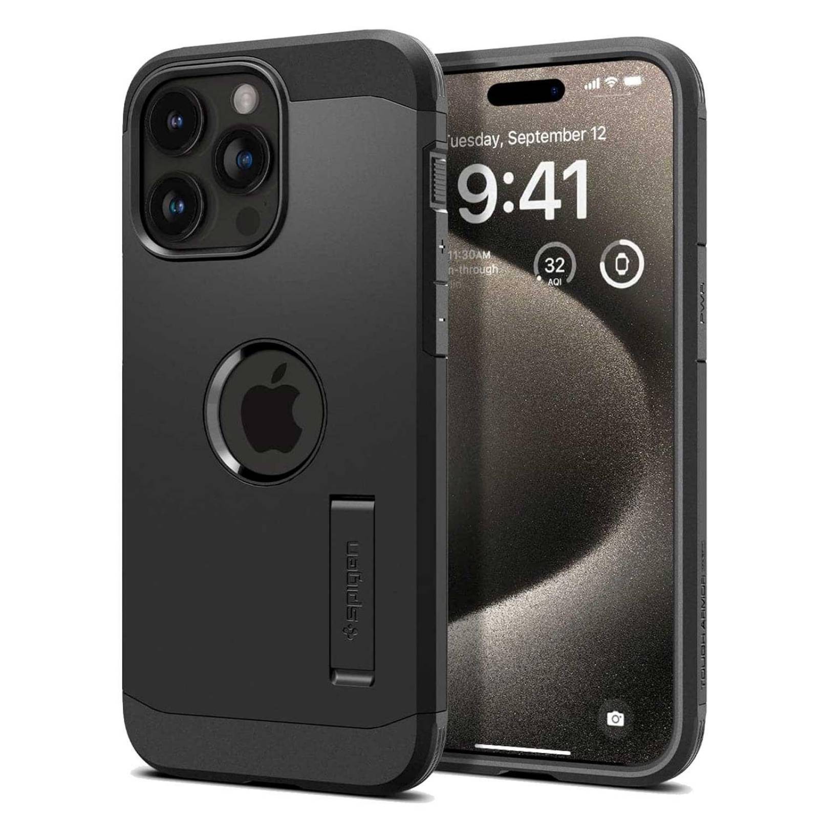 Funda SPIGEN Tough Armor Mag para iPhone 15 PRO MAX Negra 