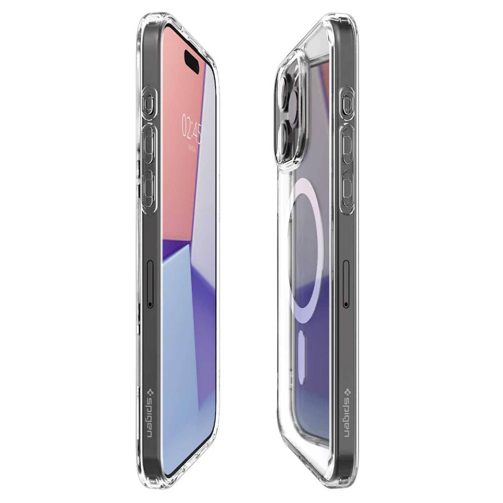 Funda SPIGEN Crystal Hybrid Mag para iPhone 15 PRO MAX Transparente 