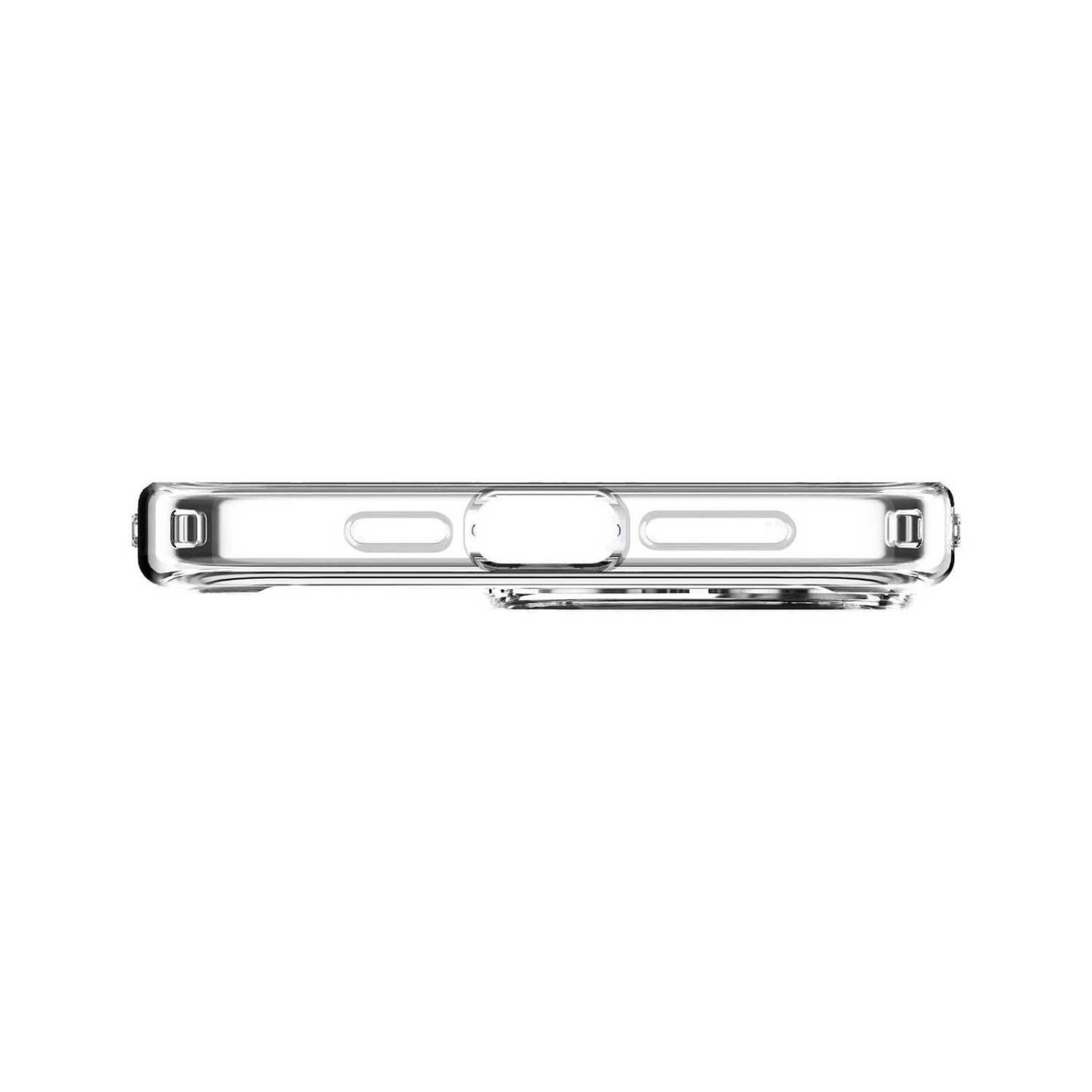 Funda SPIGEN Ultra Hybrid Mag para iPhone 15 PRO Transp Carbon 