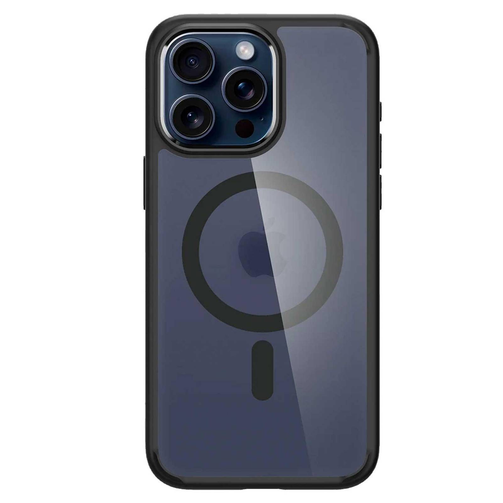 Funda SPIGEN Ultra Hybrid Mag para iPhone 15 PRO Negro Humo 