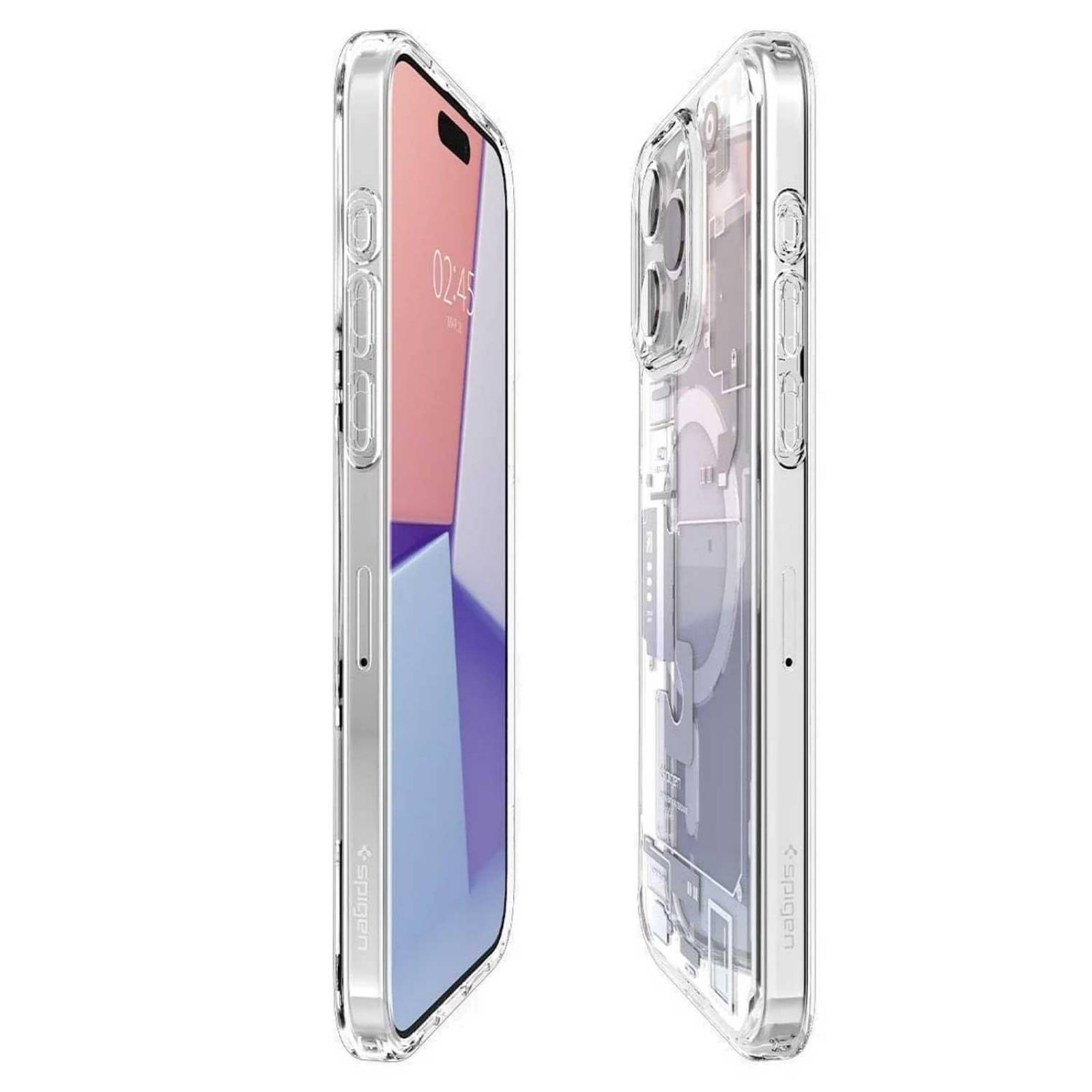 Funda SPIGEN Zero One para iPhone 15 PRO MAX Blanca 