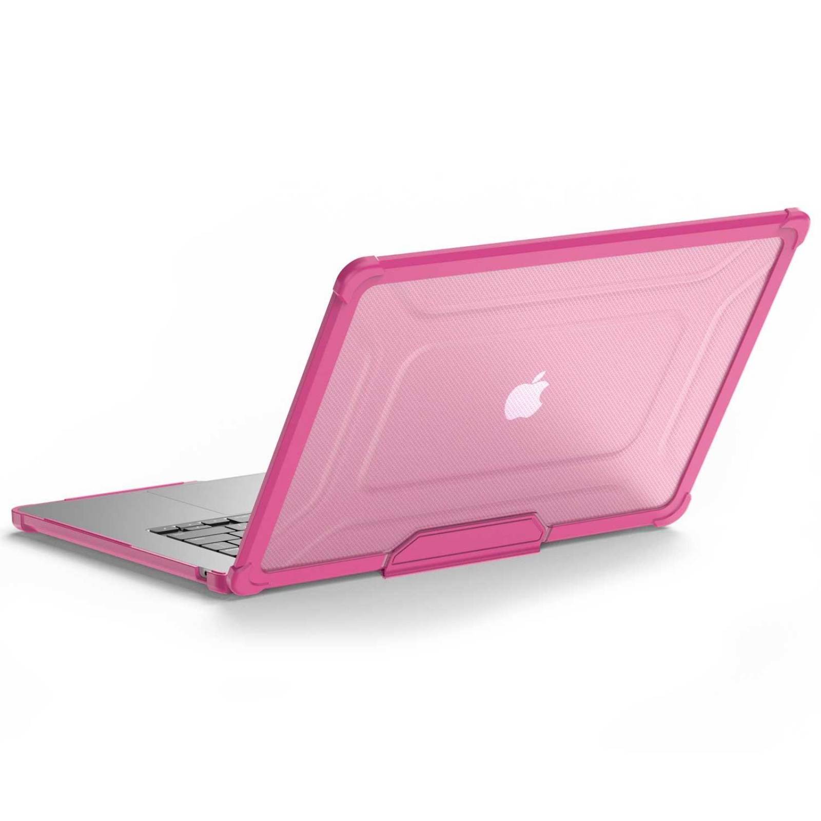 Funda TEKKU ST para MacBook Air 13 Rosa A2337 M1 A2179 A1932 uso rudo