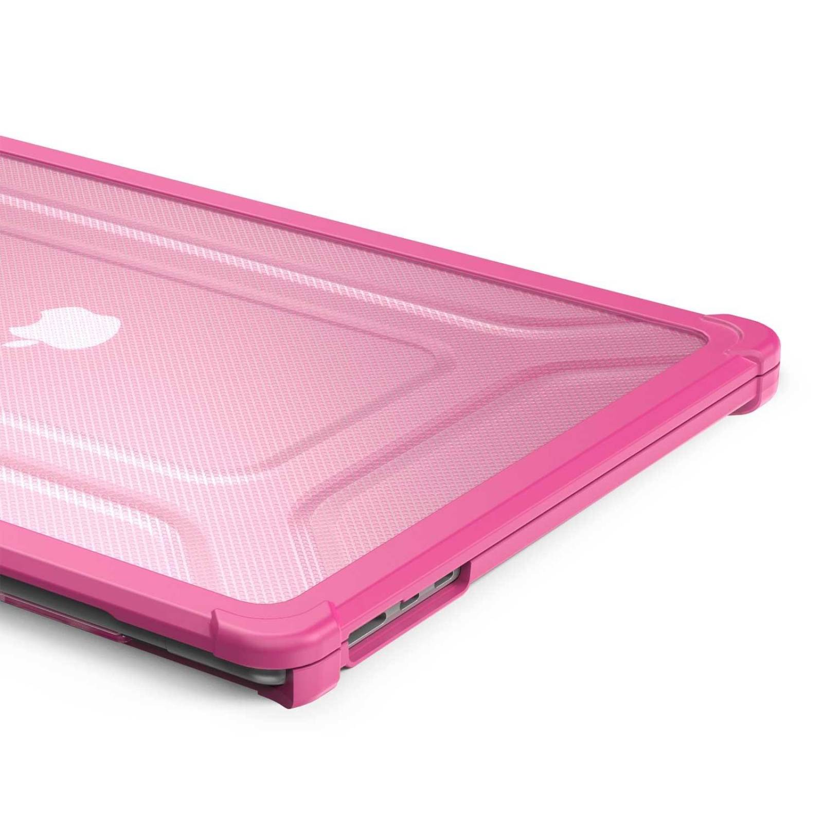 Funda TEKKU ST para MacBook Air 13 Rosa A2337 M1 A2179 A1932 uso rudo